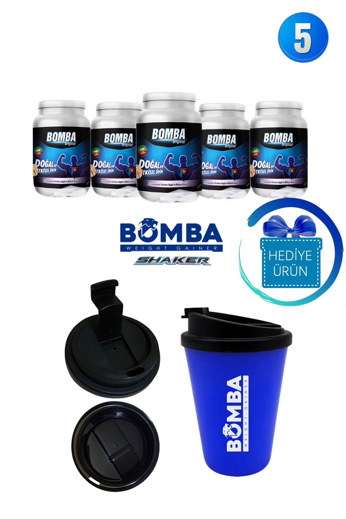Bombax Kilo Aldırıcı Besin Takviyesi 5 Adet 5x400 gr
