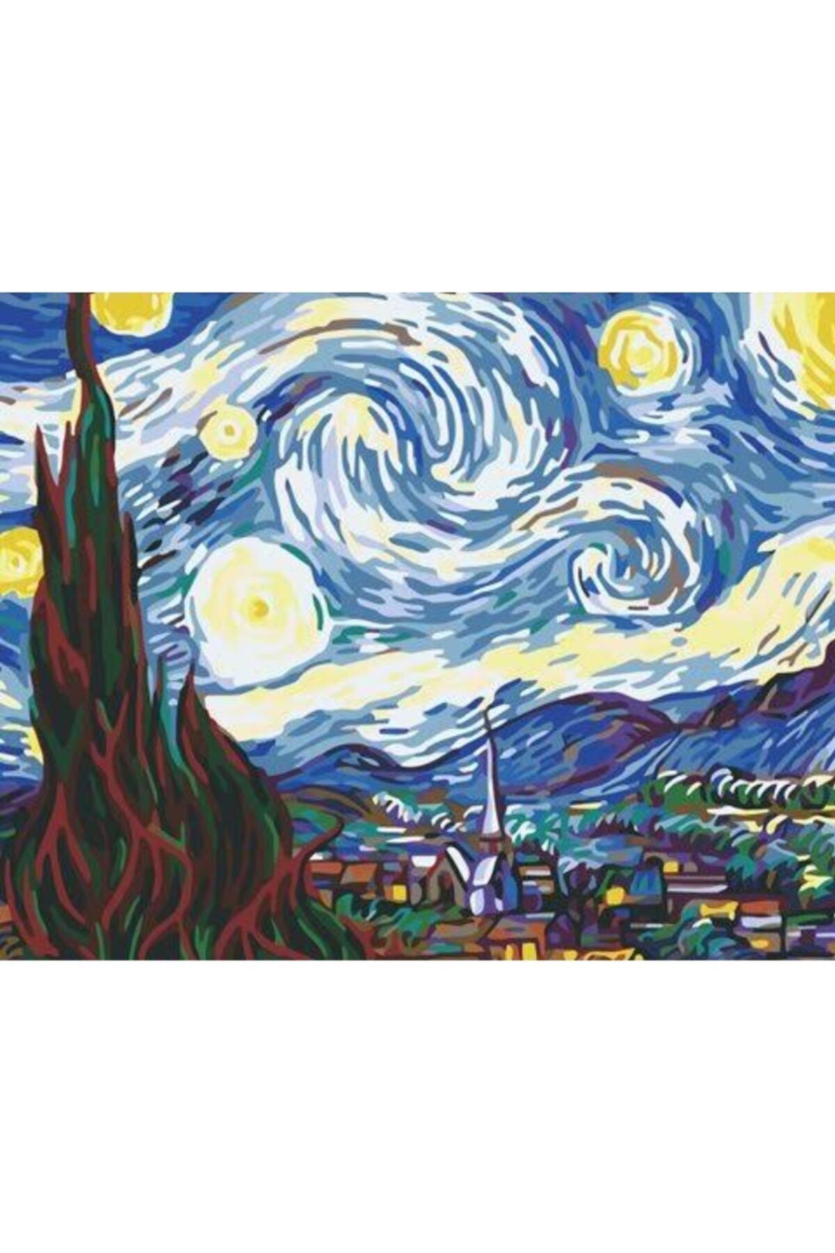 MENTAŞ Boncuklu Elmas Taş Işleme Seti 40x30 Tamamı Kare Taşlı