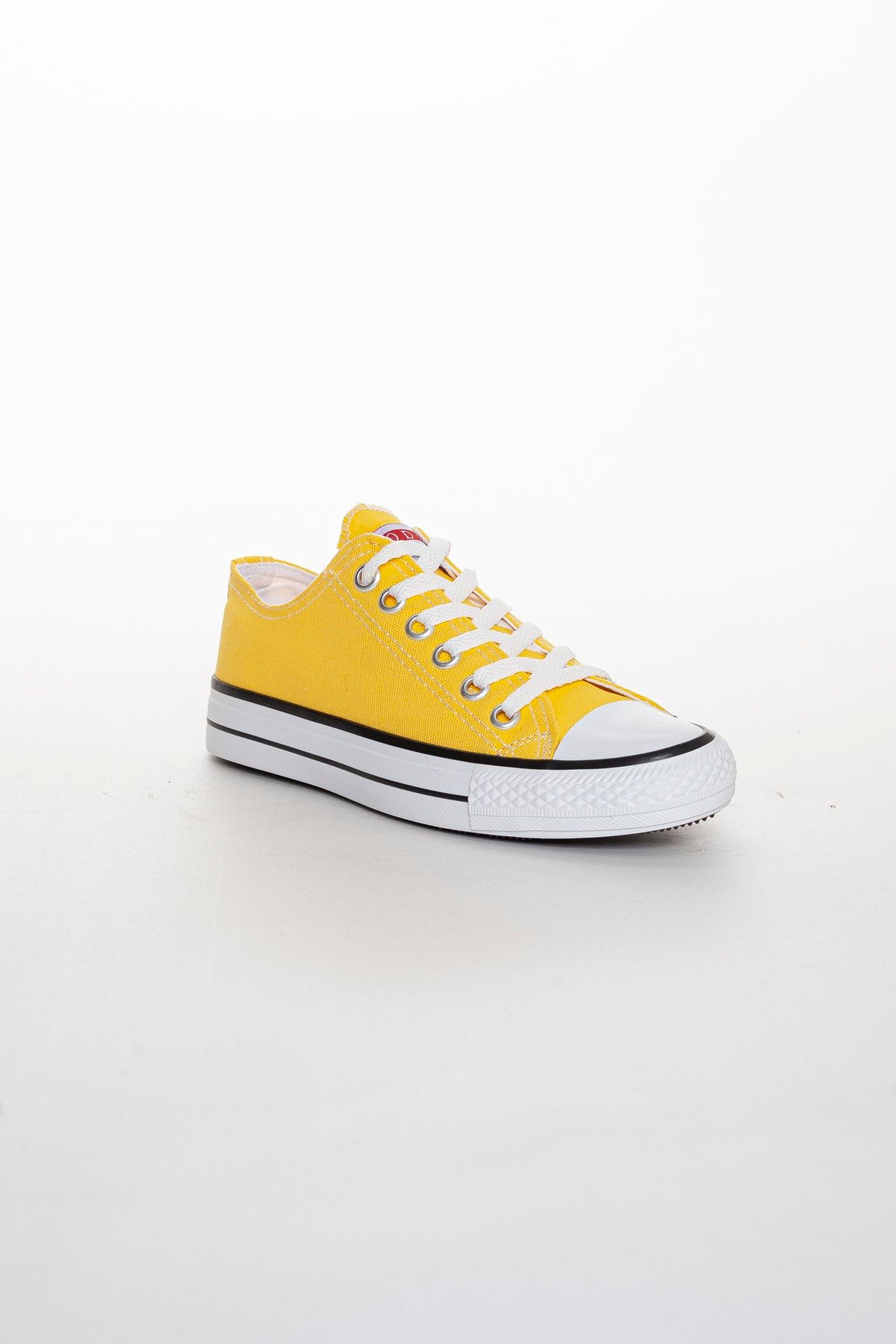 Odal Shoes Unisex Sarı Ortopedik Şeritli Sneakers Cnvrs3579746
