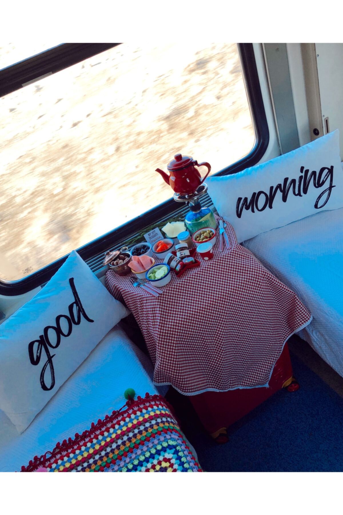 sevdizayn Good Morning 2'li Yastık Kılıfı (BAŞ YASTIĞI DEĞİLDİR)