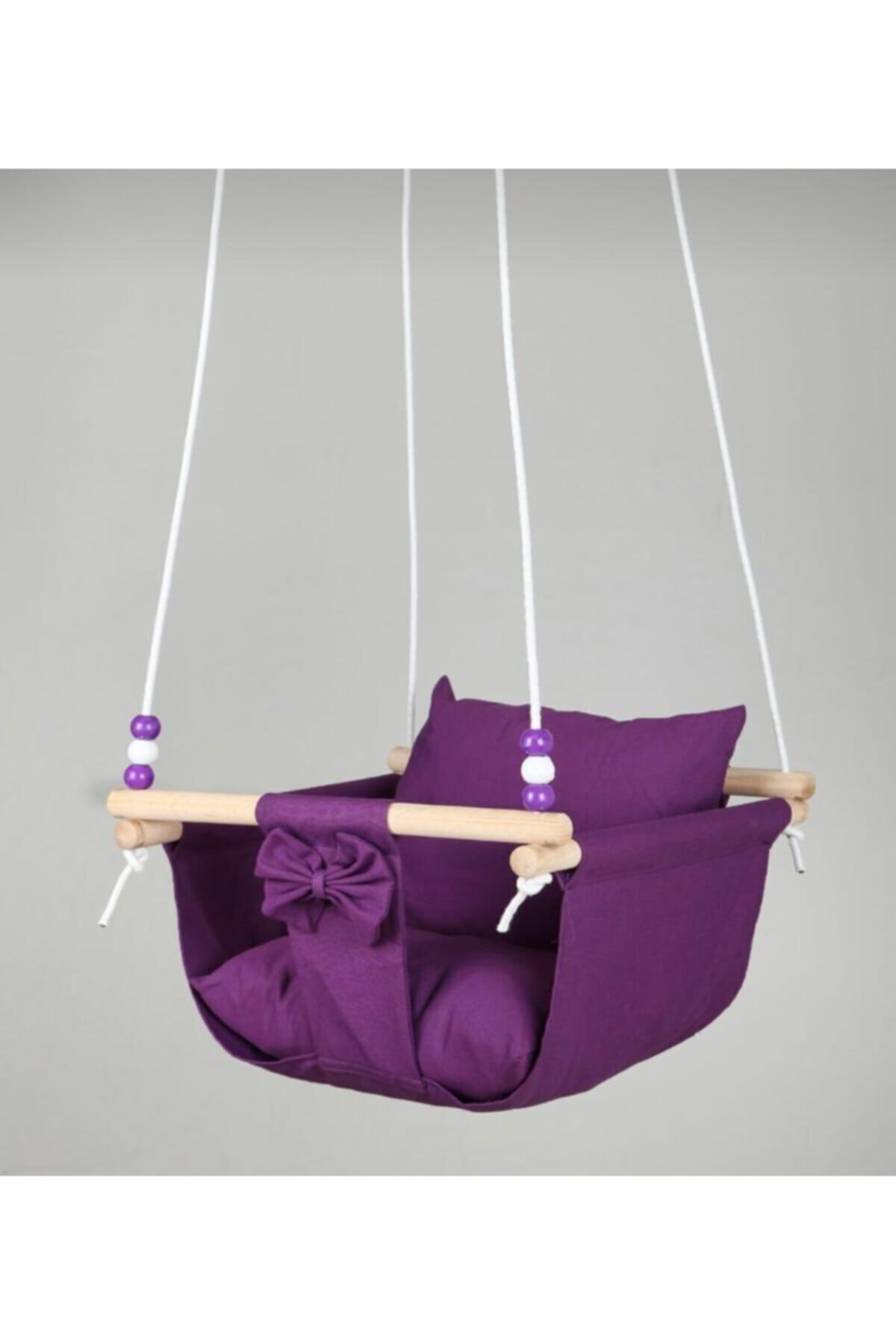 ConconBebe Anne Atölyesi Mor Çocuk Salıncak