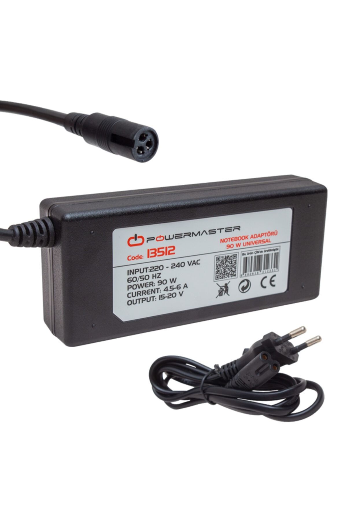 OEM Powermaster Pm-13512 15 Volt - 20 Volt Arası 90 Watt Unıversal Notebook Adaptörü