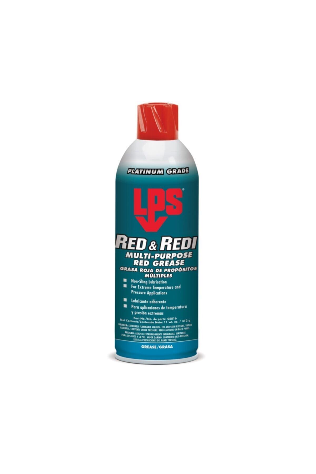 LPS Red & Redı Multı-purpose (genel Amaçlı-kırmızı Renk Sprey Gres) 312gr