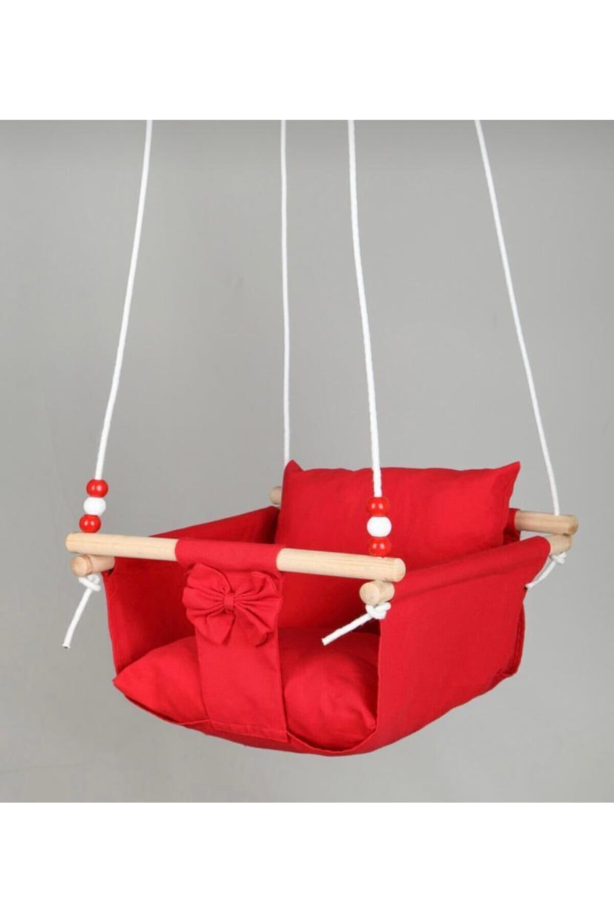 ConconBebe Anne Atölyesi Kırmızı Çocuk Salıncak