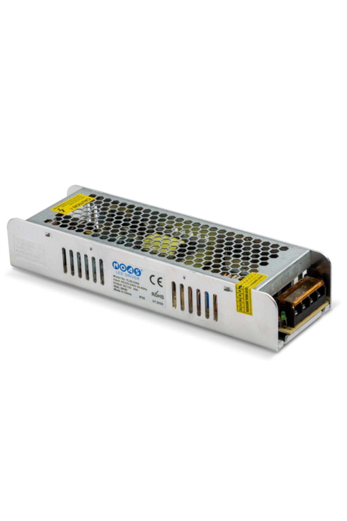Noas 30a-360w Slim Kasa Fansız Led Trafo
