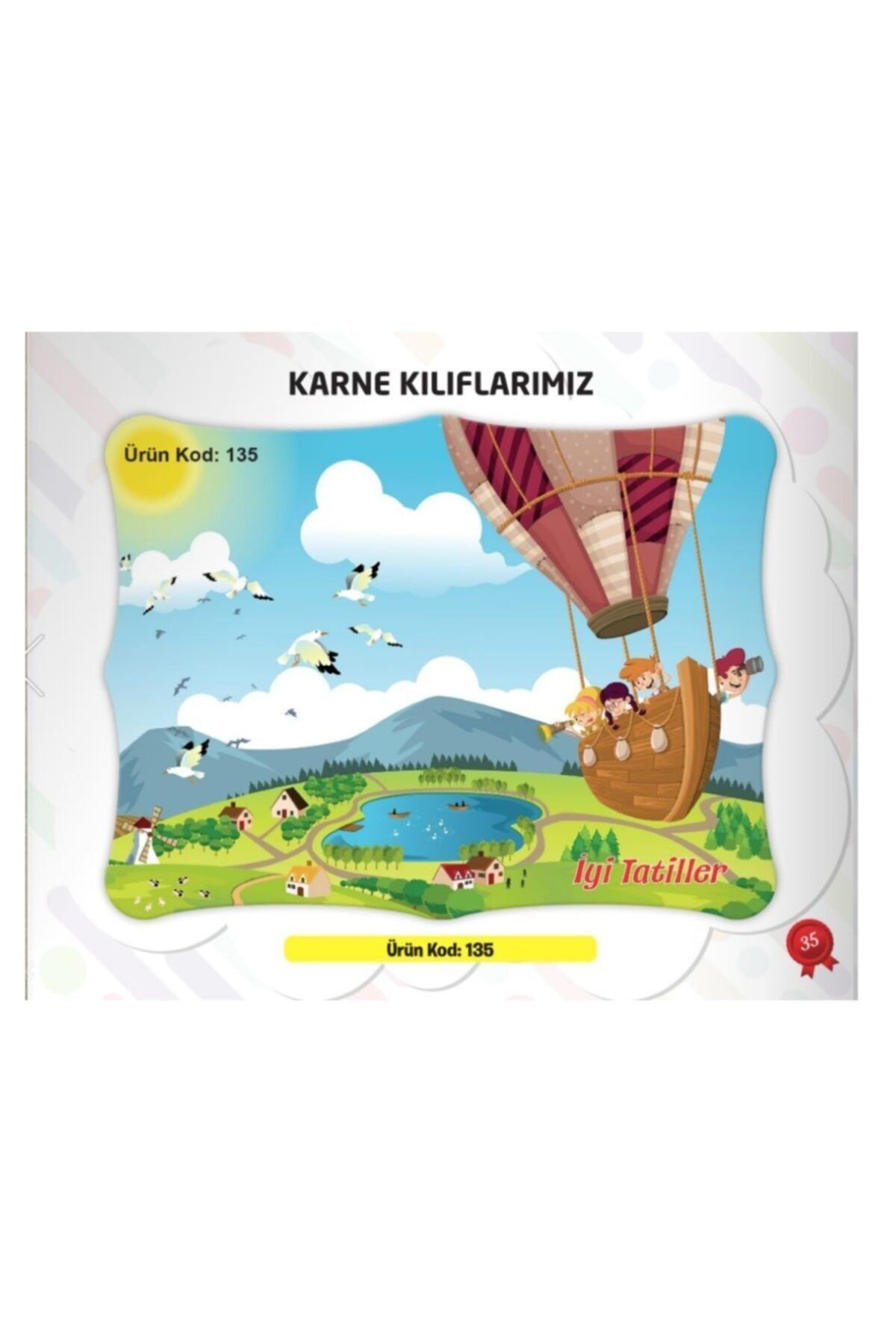 Ata Yayıncılık Karne Kabı Kılıfı Ürün Kodu:135 (20 Adet)