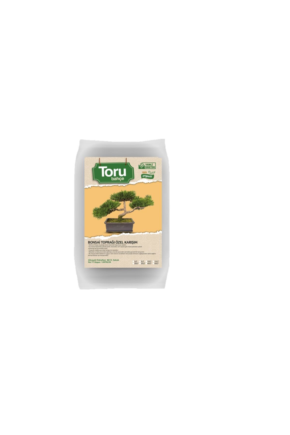 torubahce Bonsai Saksı Toprağı Zenginleştirilmiş 20 lt