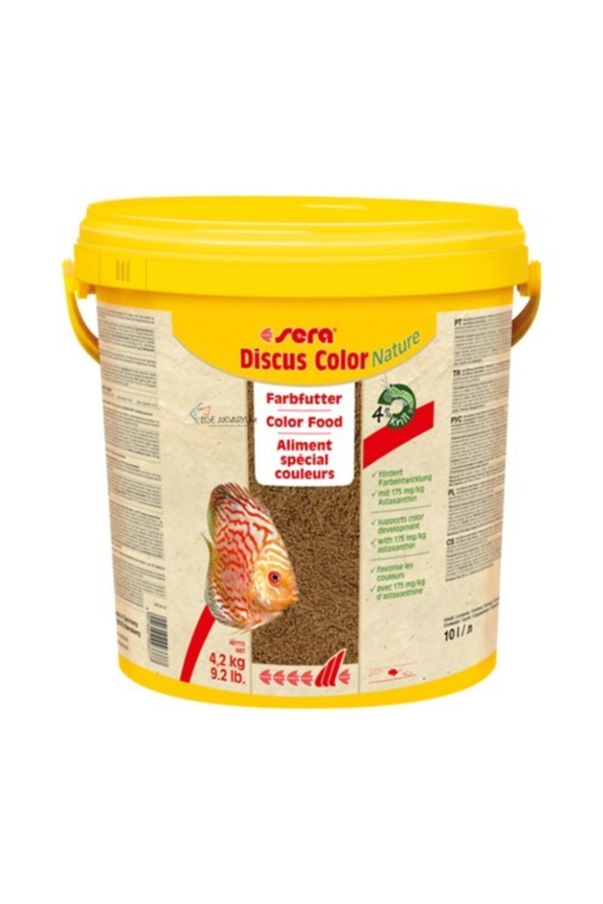SERA Discus Color Nature 10 Lt (4,2 Kg)
