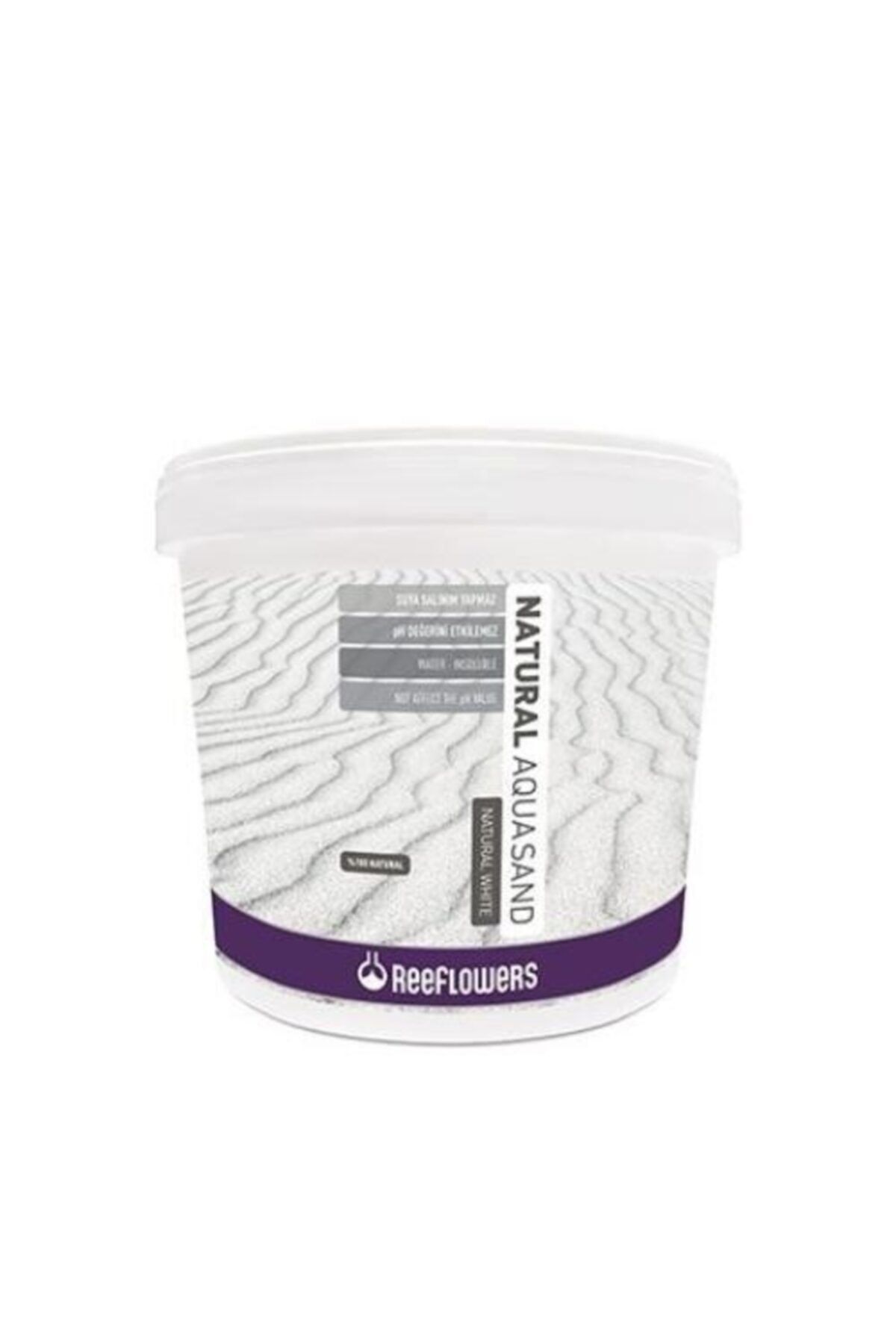 ReeFlowers Natural Aquasand Beyaz Akvaryum Kumu 7kg (0.5-1mm)