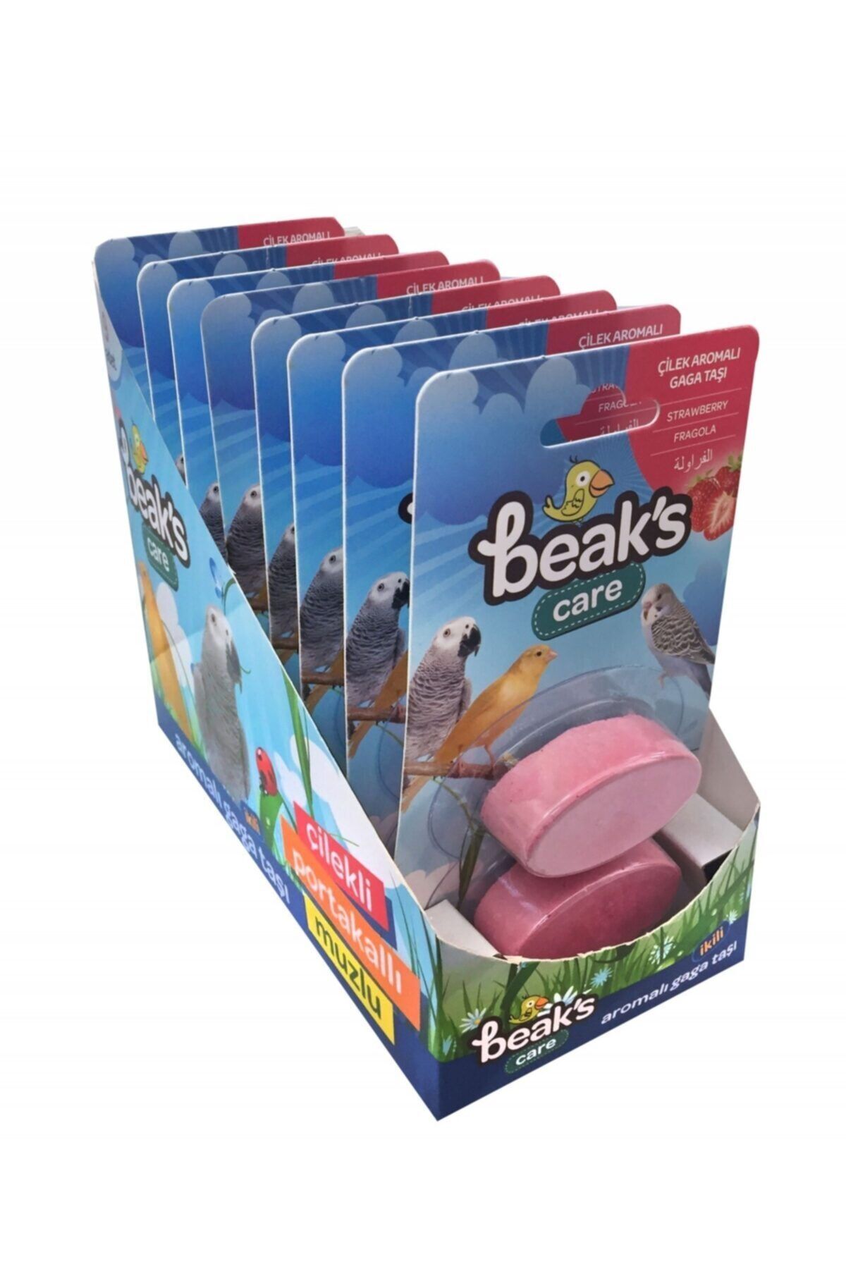 Beaks Çilek Aromalı Ikili Gaga Taşı