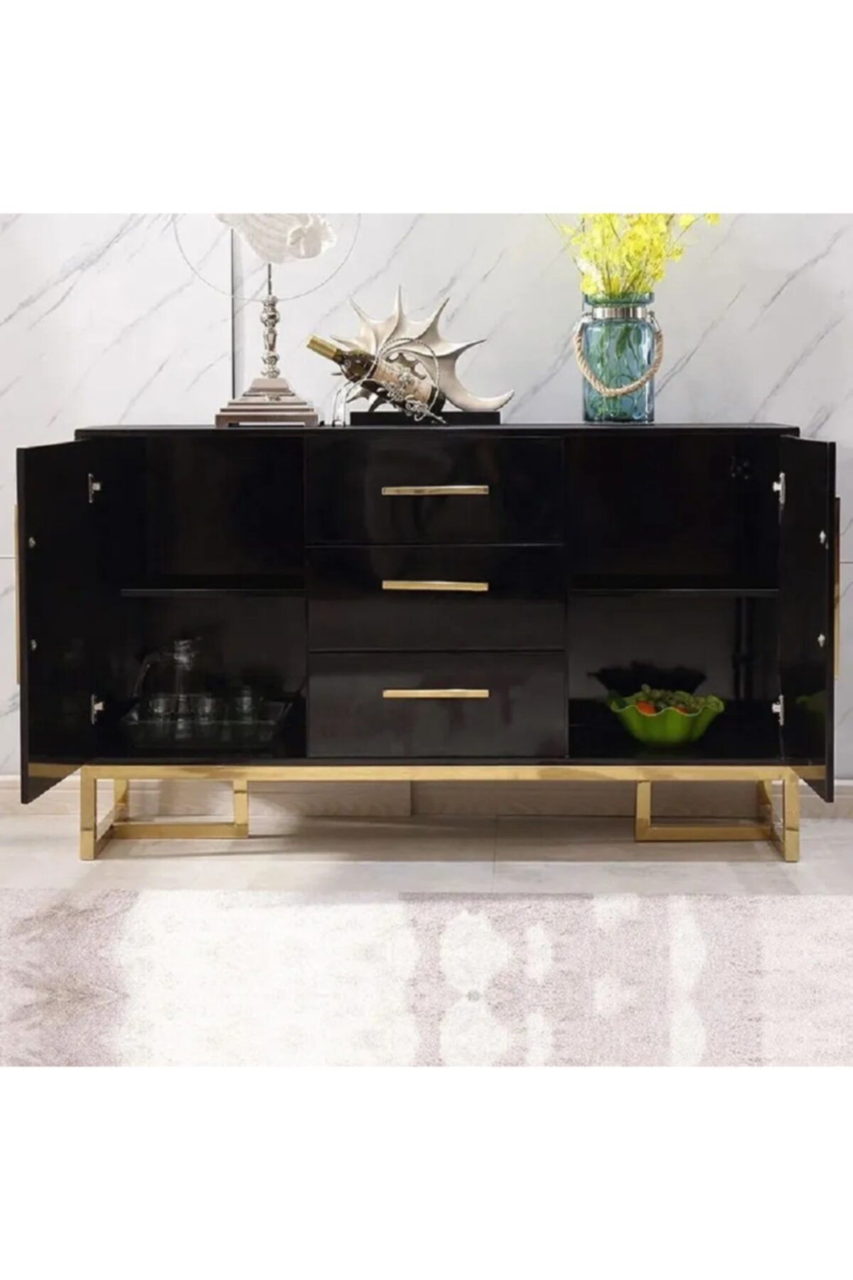 zey designer Siyah Konsol 3332164585475