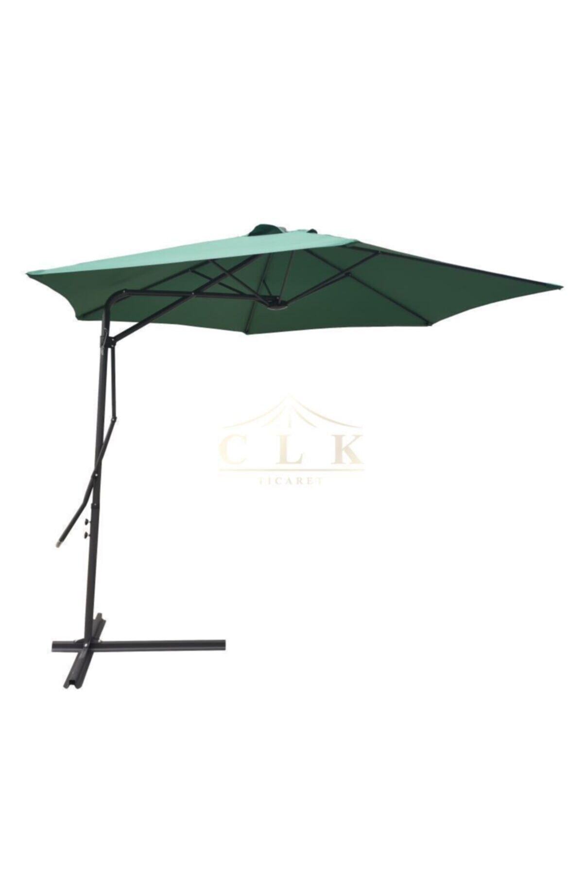 CLK Garden 3 Mt Bahçe Şemsiyesi Yeşil