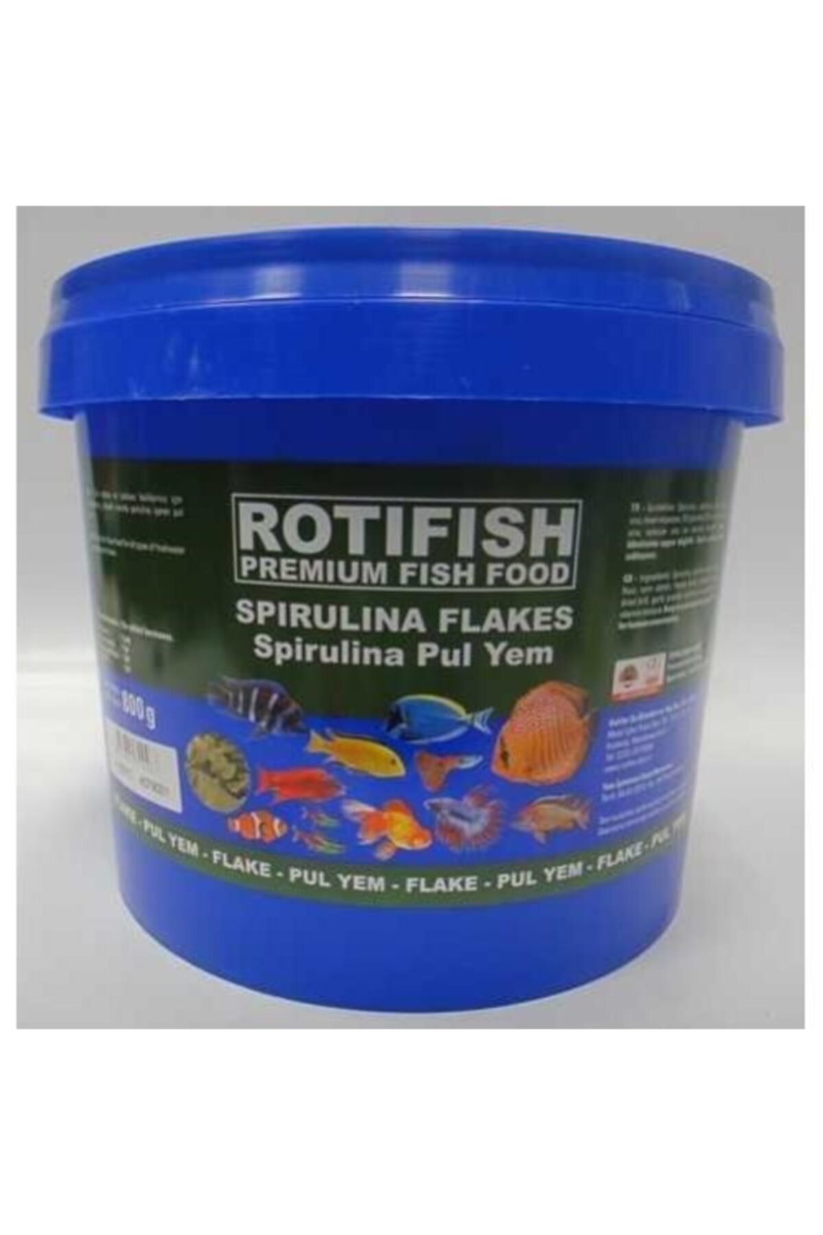 Rotifish Spirulina Flake 750gr (kova)