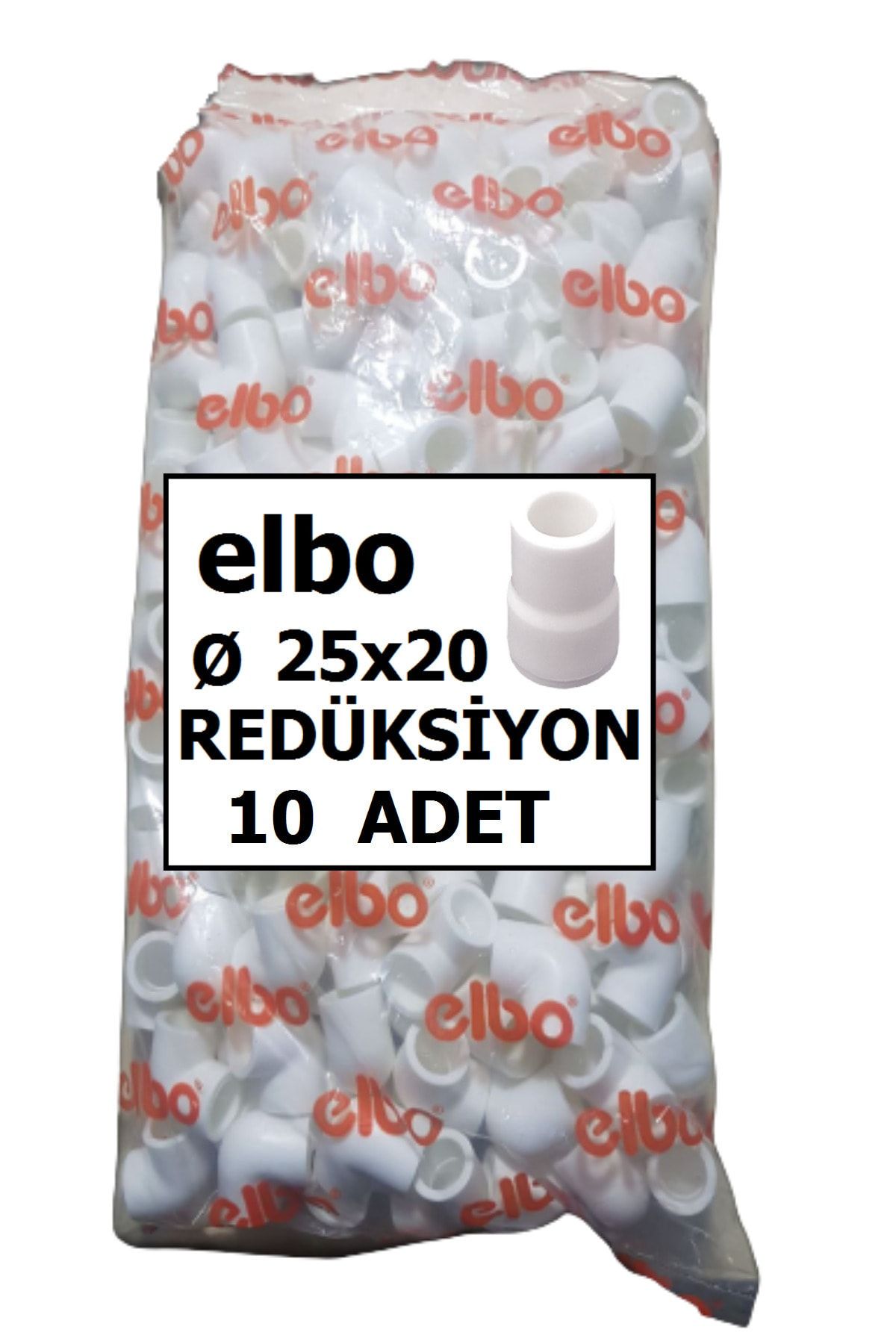 Elbo 1 Paket 25x20 Pprc Redüksiyon 10 Adet