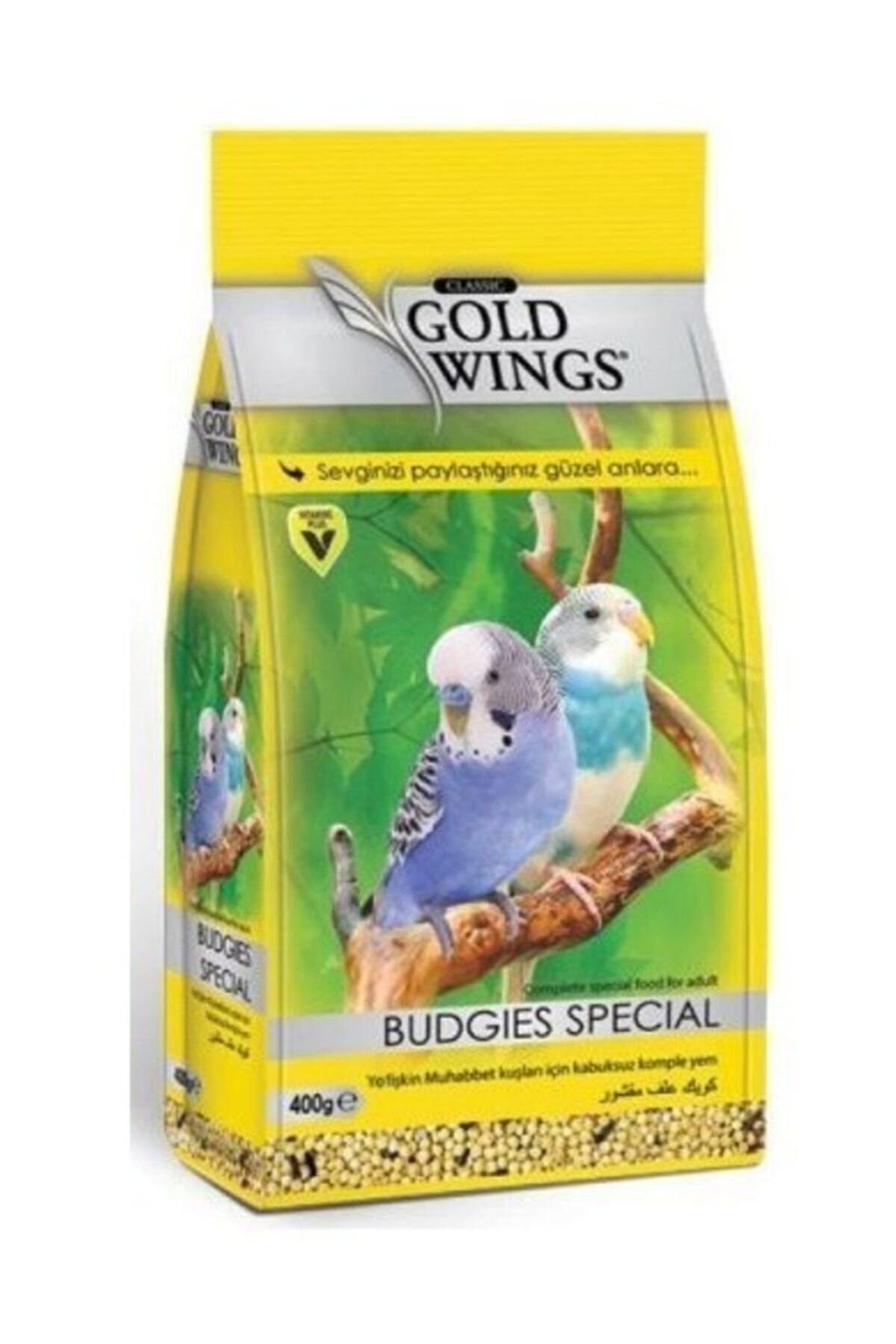 Gold Wings Classic Kabuksuz Muhabbet Kuşu Yemi 400 gr