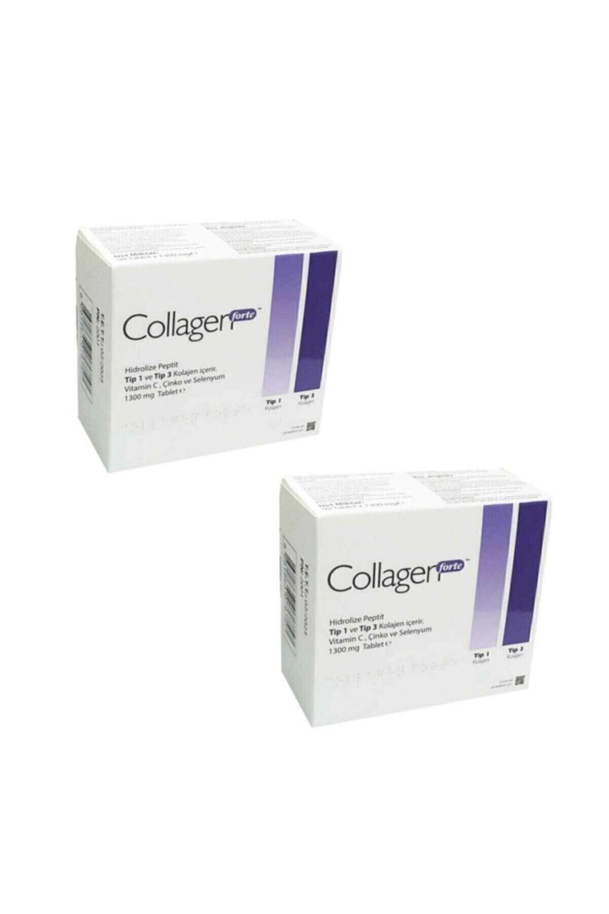 Collagen Forte Premium 1300 Mg 90 Tablet Kolajen -2 Adet