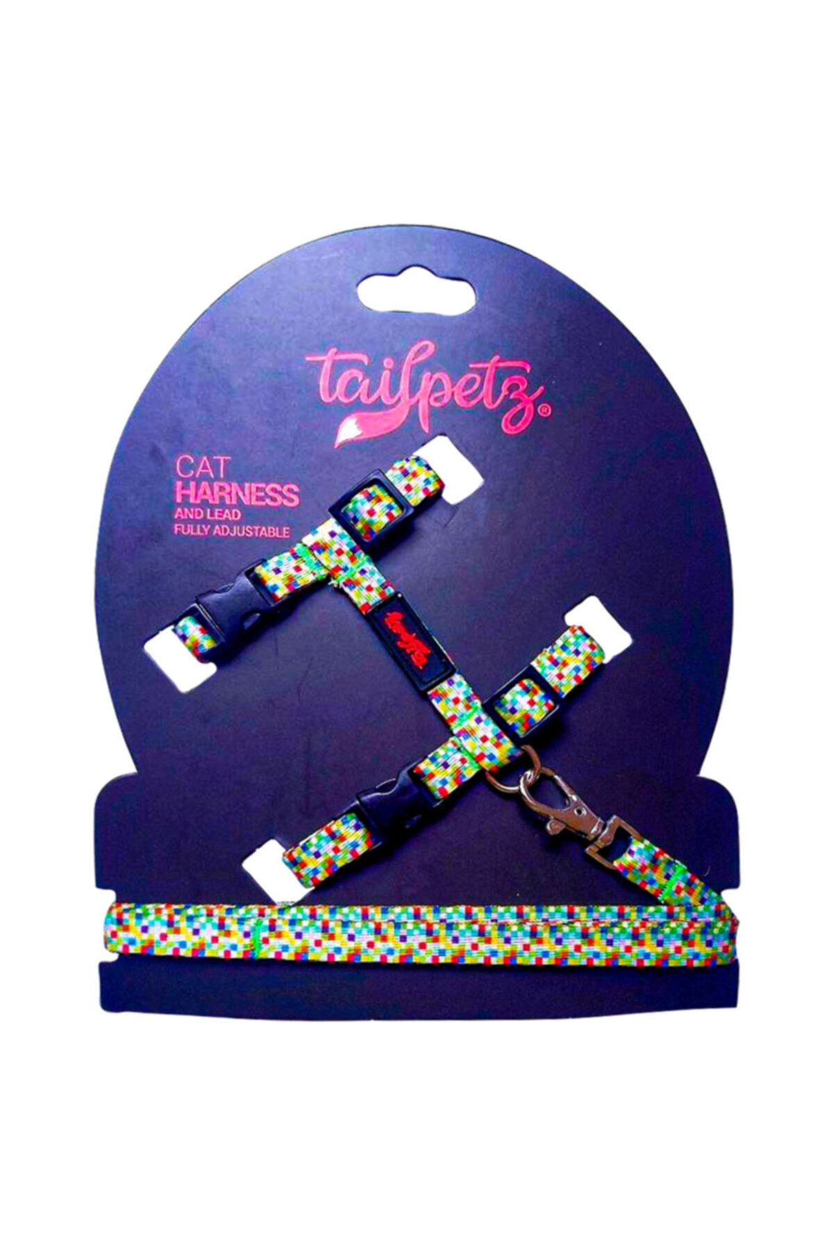 Tailpetz Dazzle Kedi Göğüs Tasması Seti