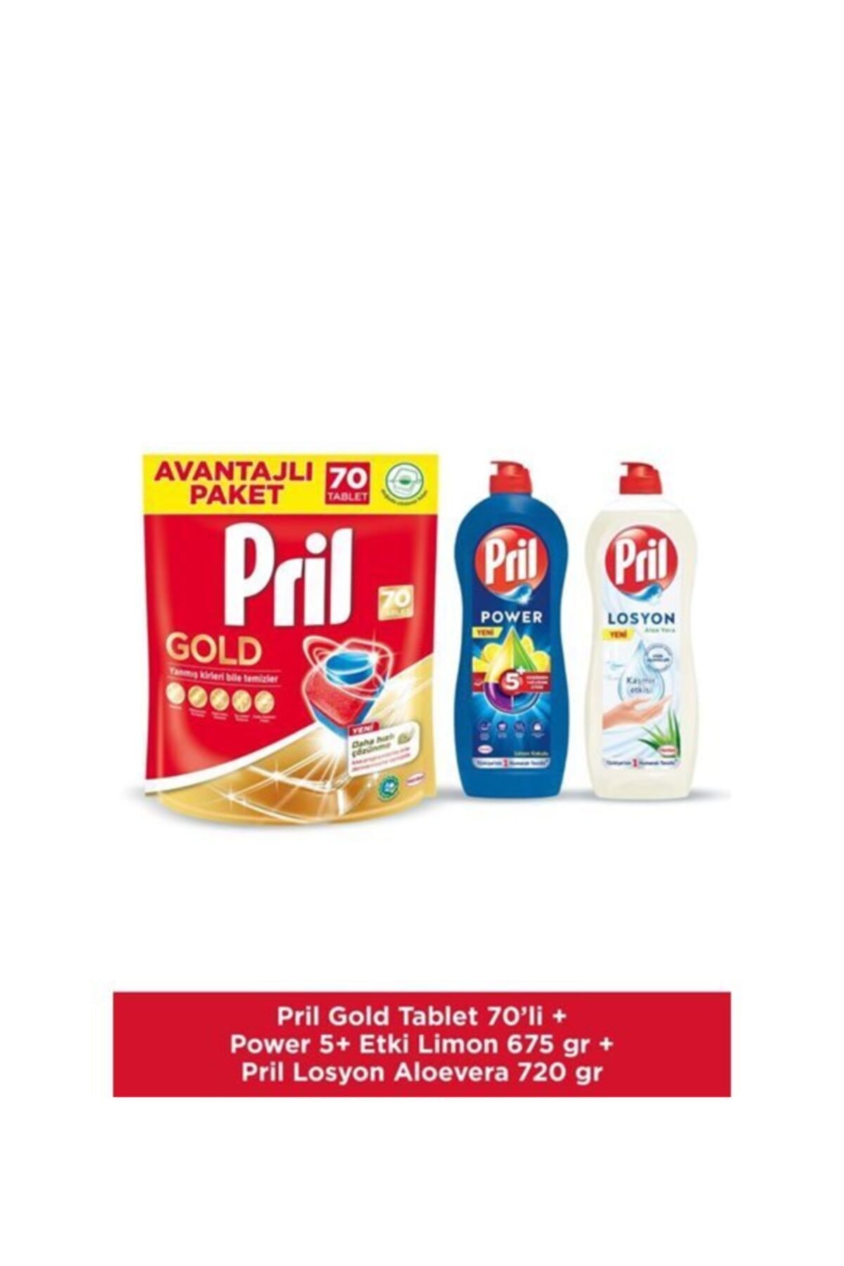 Pril Bulaşik Deterjan 3 Lü Seti