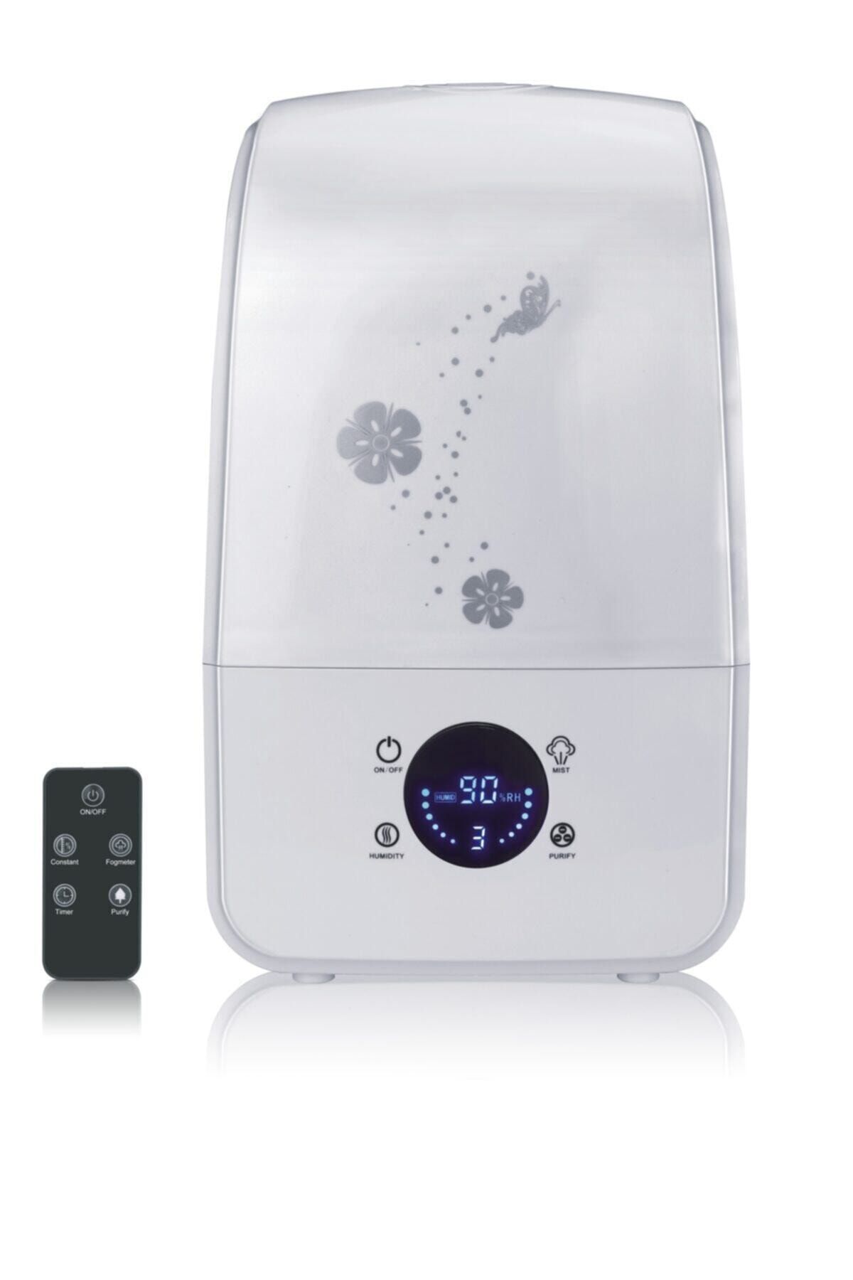 Havvaca Hd-1350b Ultrasonik Soğuk Buhar Makinesi Uzaktan Kumandalı Oda Nemlendirici