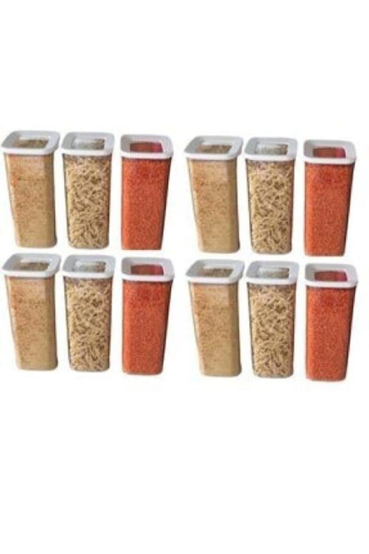 VİP AHMET 1700 ml Saklama Kabı 12 Adet Set
