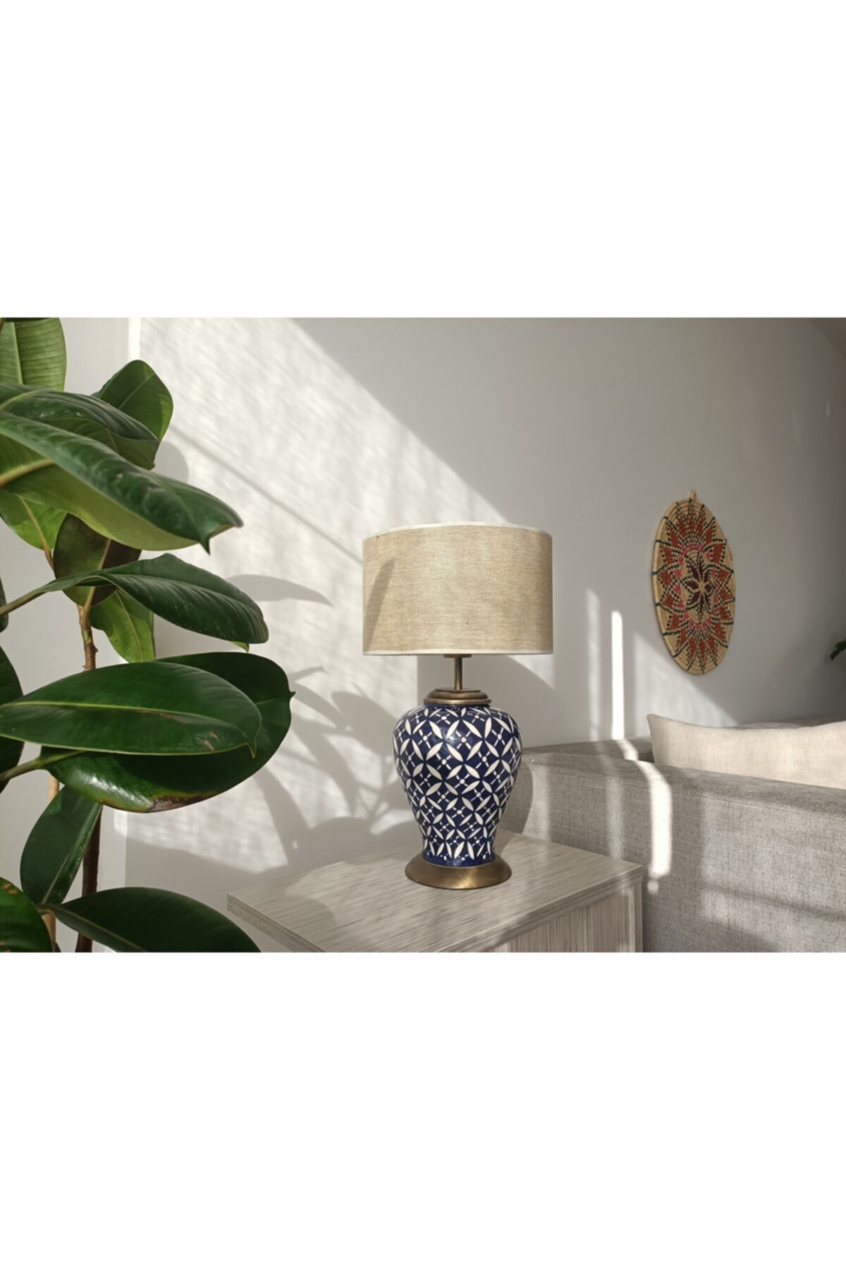Sens Design Starlamp El Yapımı Seramik Abajur