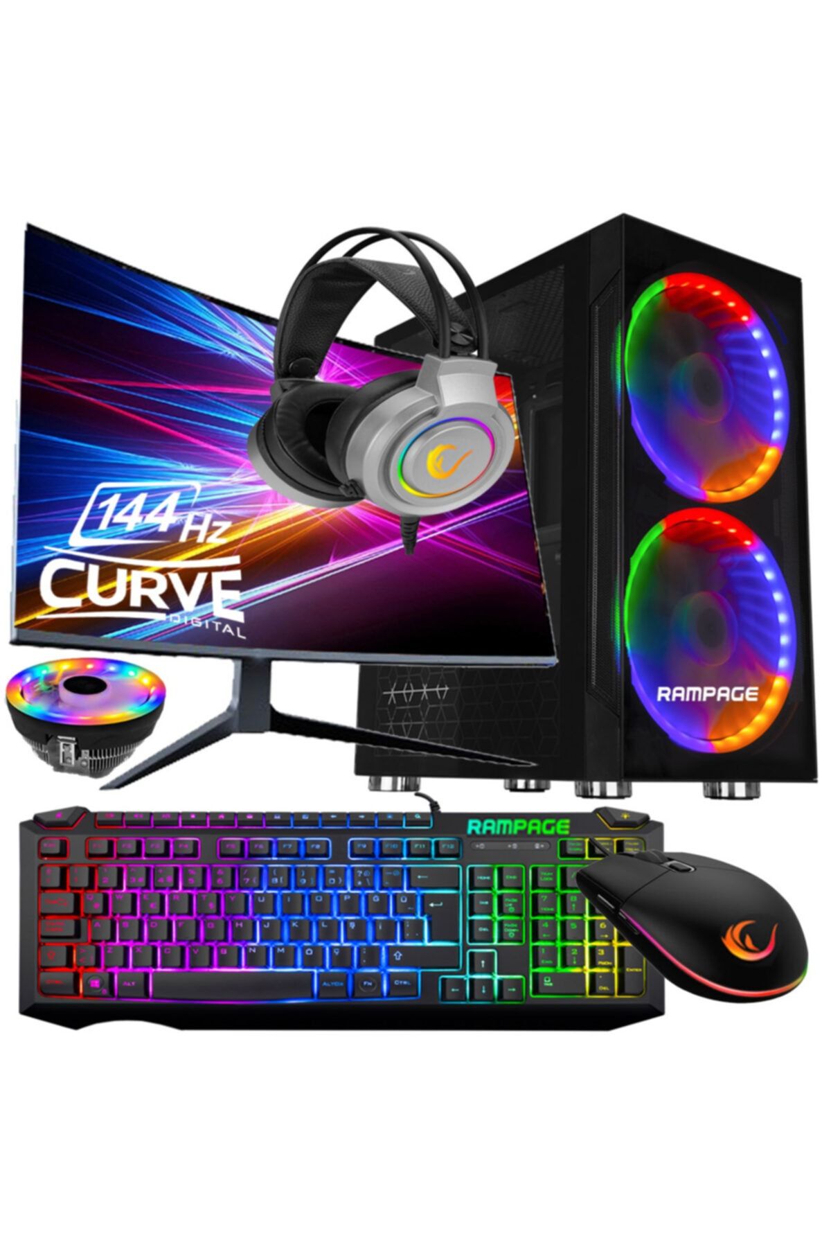 WARBOX I7-860 240gb 500gb Gt730lp 4gb 23.8\