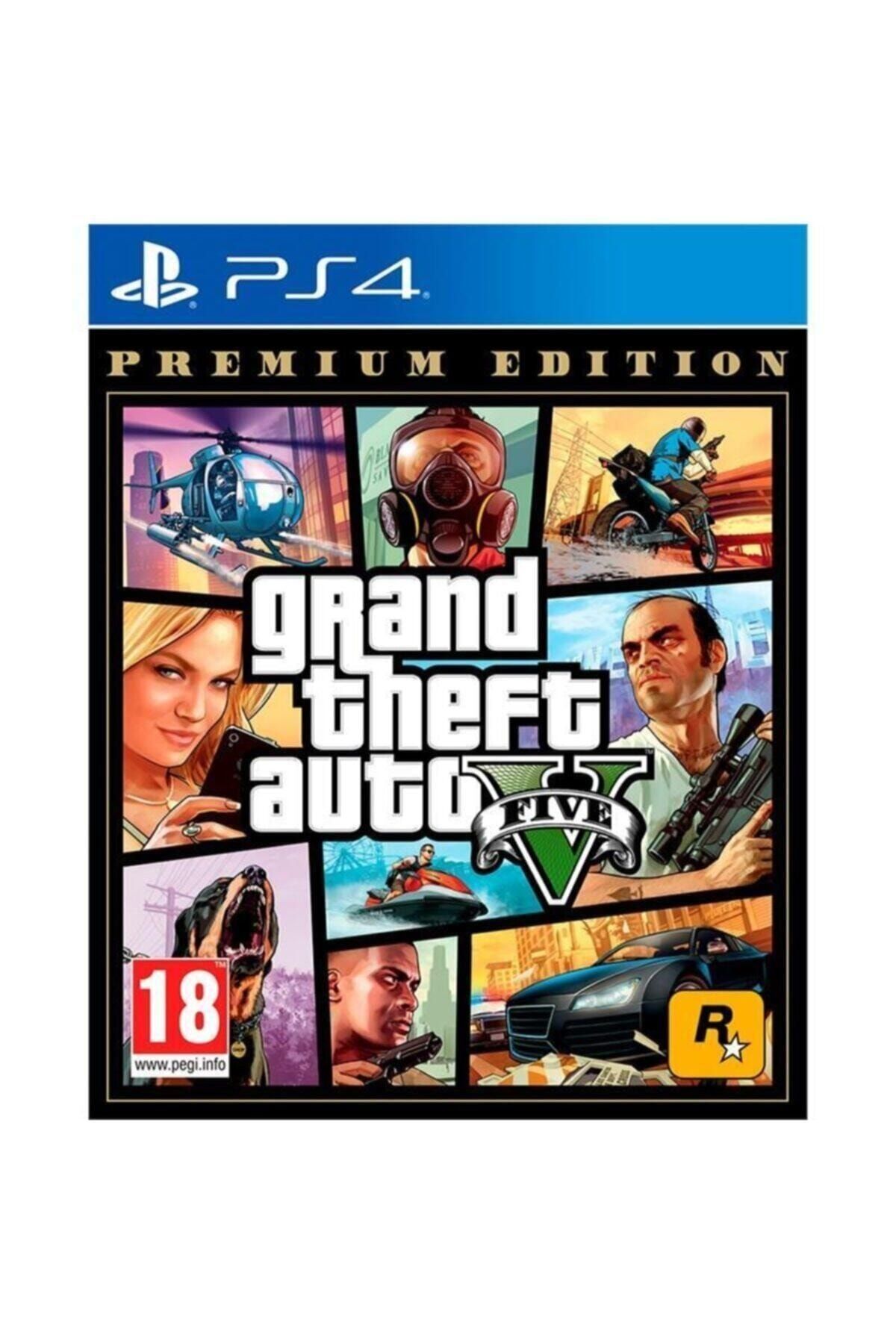 Rockstar Grand Theft Auto V Premium Edition PS4 Oyun - GTA 5