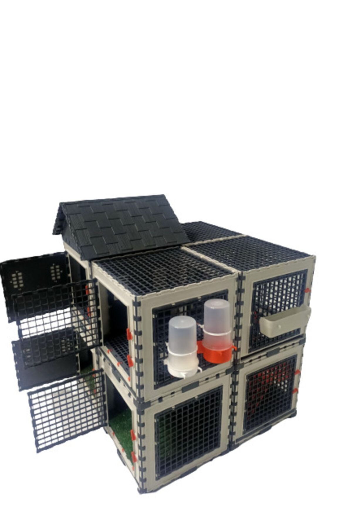 Legonest Leganest Tavşan,köpek, Kedi ,bıldırcın, Civciv 84 Cm X 84 Cm X 114 Cm Kafes Yuva Yp40_kks80-2f