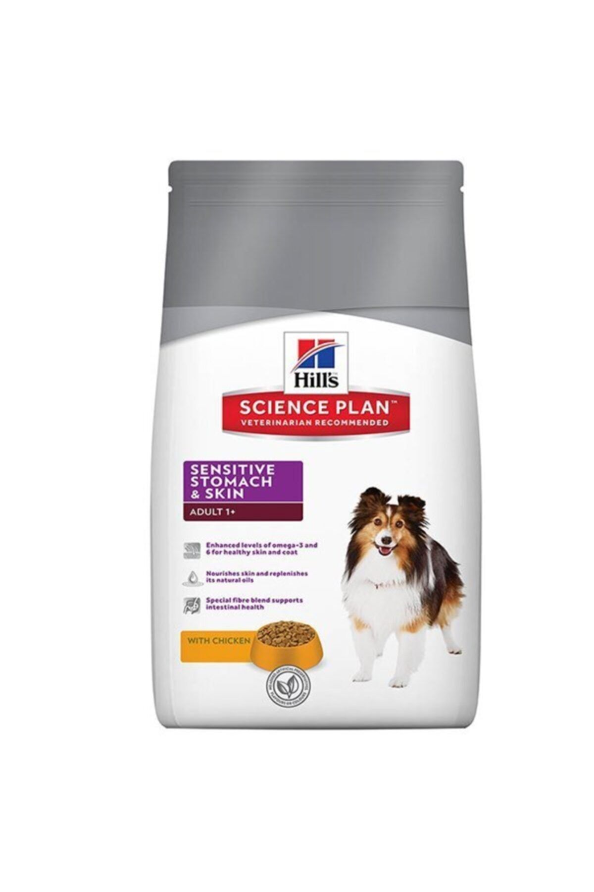 Hills Science Plan Hills Adult Sensitive Skin Hassas Köpekler Için Tavuklu Yetişkin Köpek Maması 2.5 Kg