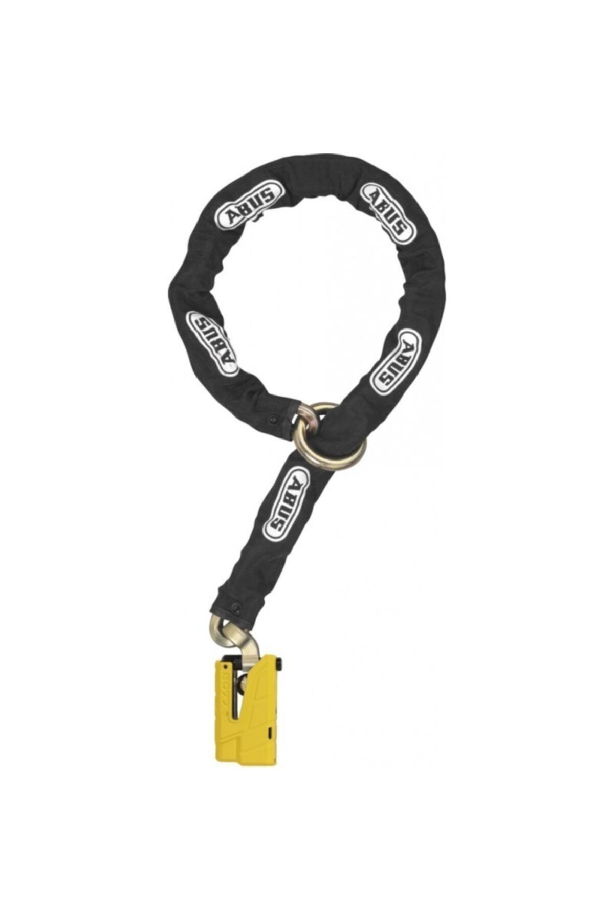 Abus 8077 Granit Detecto Xplus Sarı Alarmlı Motosiklet Disk Kilidi
