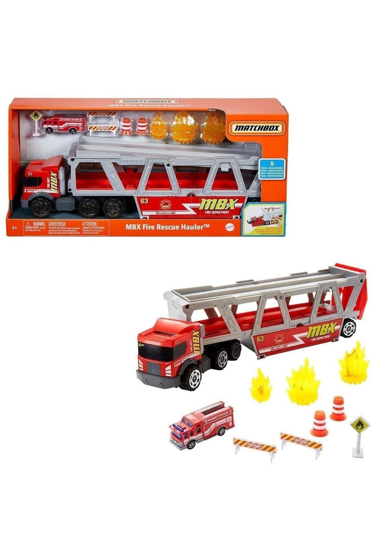Matchbox Marka Gwm23 Matchbox™ Taşıyıcı Itfaiye Aracı Oyun Seti