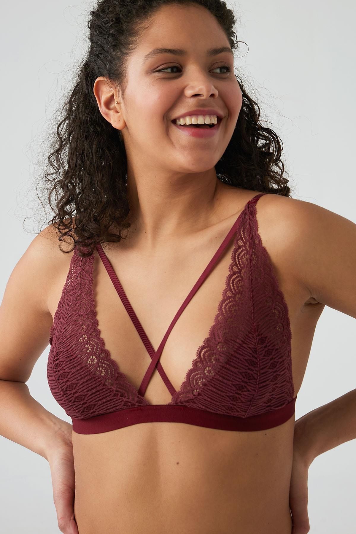Herita Fides Dantelli İp Detaylı Bralet