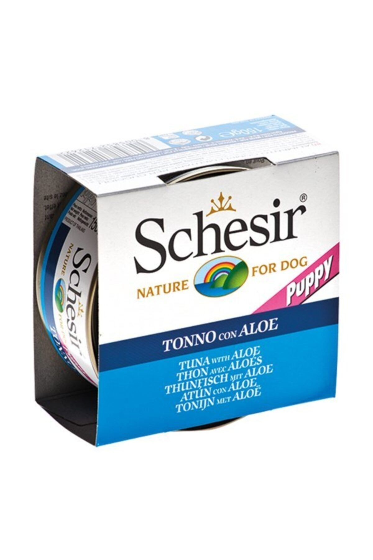 Schesir Jelly Ton Balıklı Aloe Yavru Köpek Konservesi 150 Gr X2li