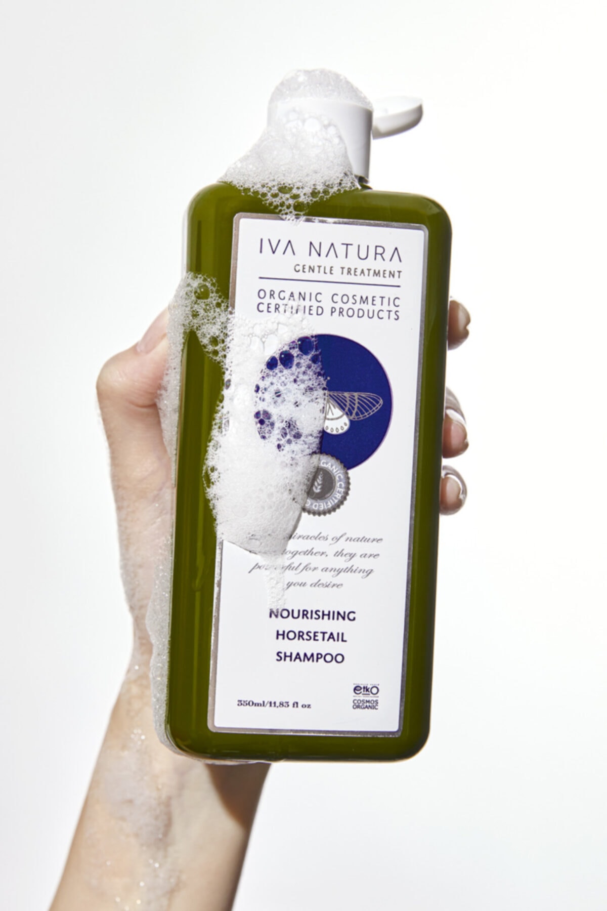 Iva Natura At Kuyruğu Bitkisi Özlü Kuru Saçlar Için Besleyici Şampuan 350 ml