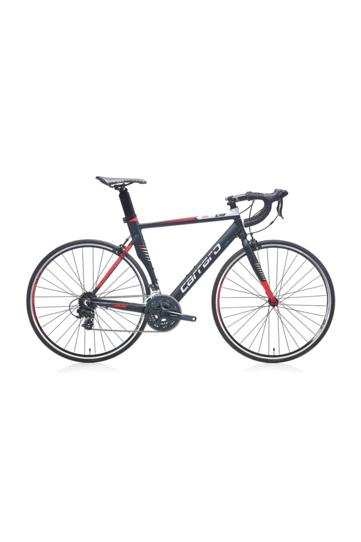 Carraro Race 011 Aero Erkek Yarış Bisikleti 540h V 28 Jant 21 Vites Mat Siyah-kırmızı-gümüş R2