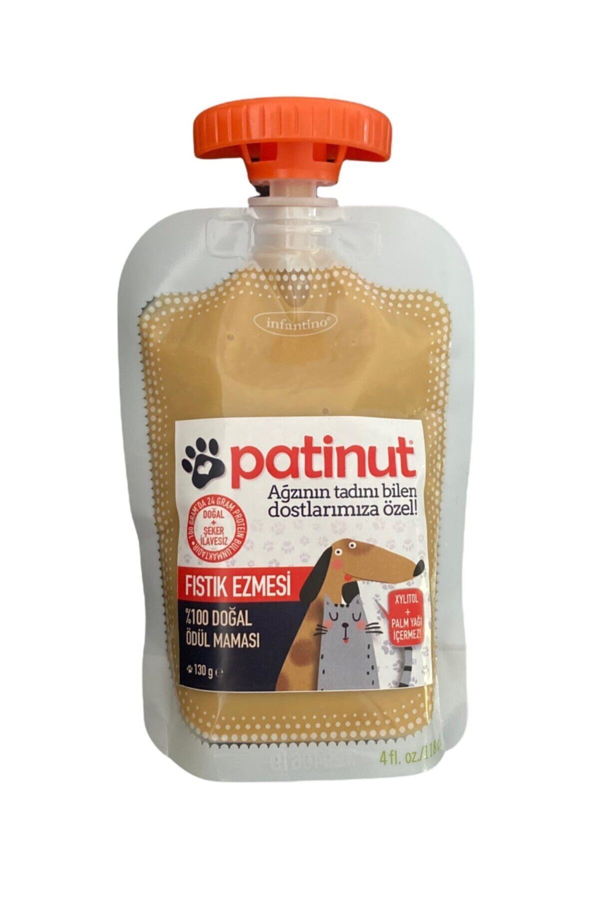 Nuts'All Patinut Köpek Ve Kediler Için Ödül Maması Tüpte Fıstık Ezmesi-130 Gr