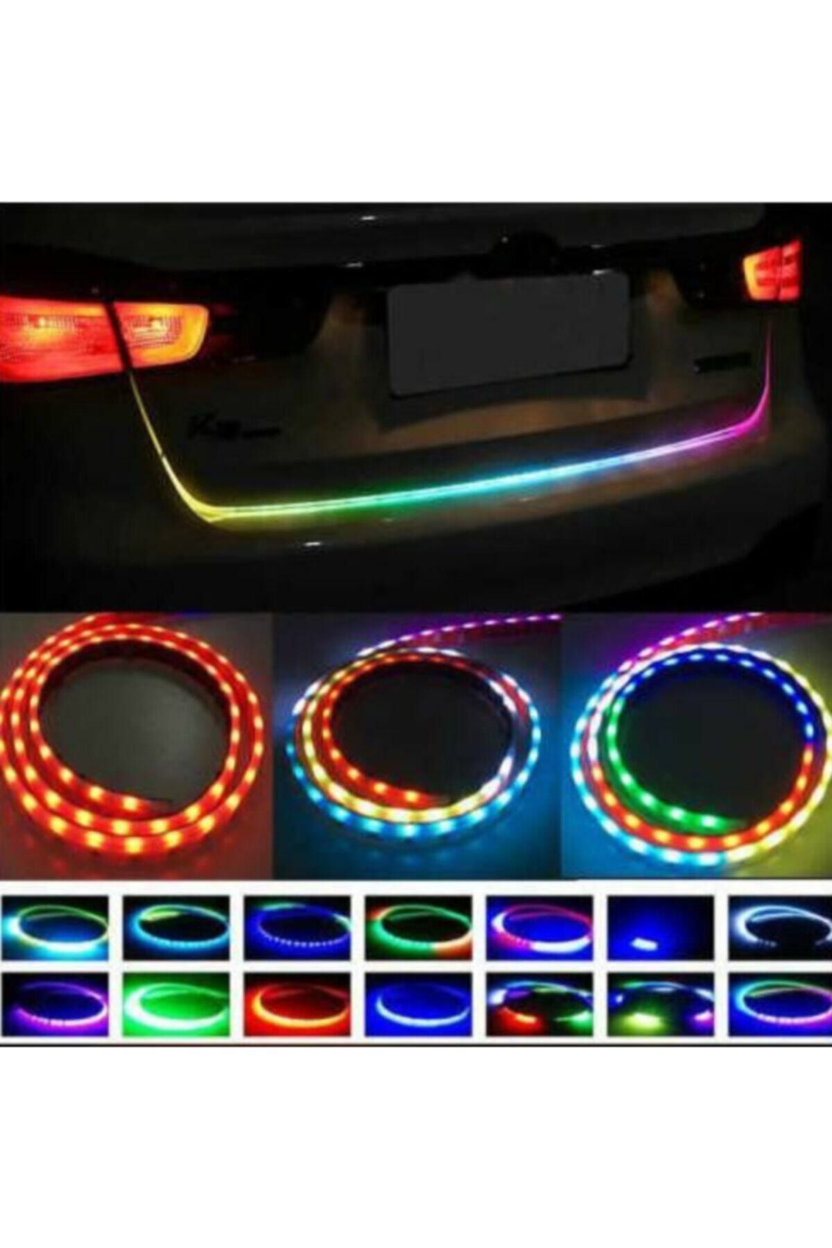 10oto Bagaj Altı Kayar Led 6 Fonksiyon 120cm Sarı Sinyal