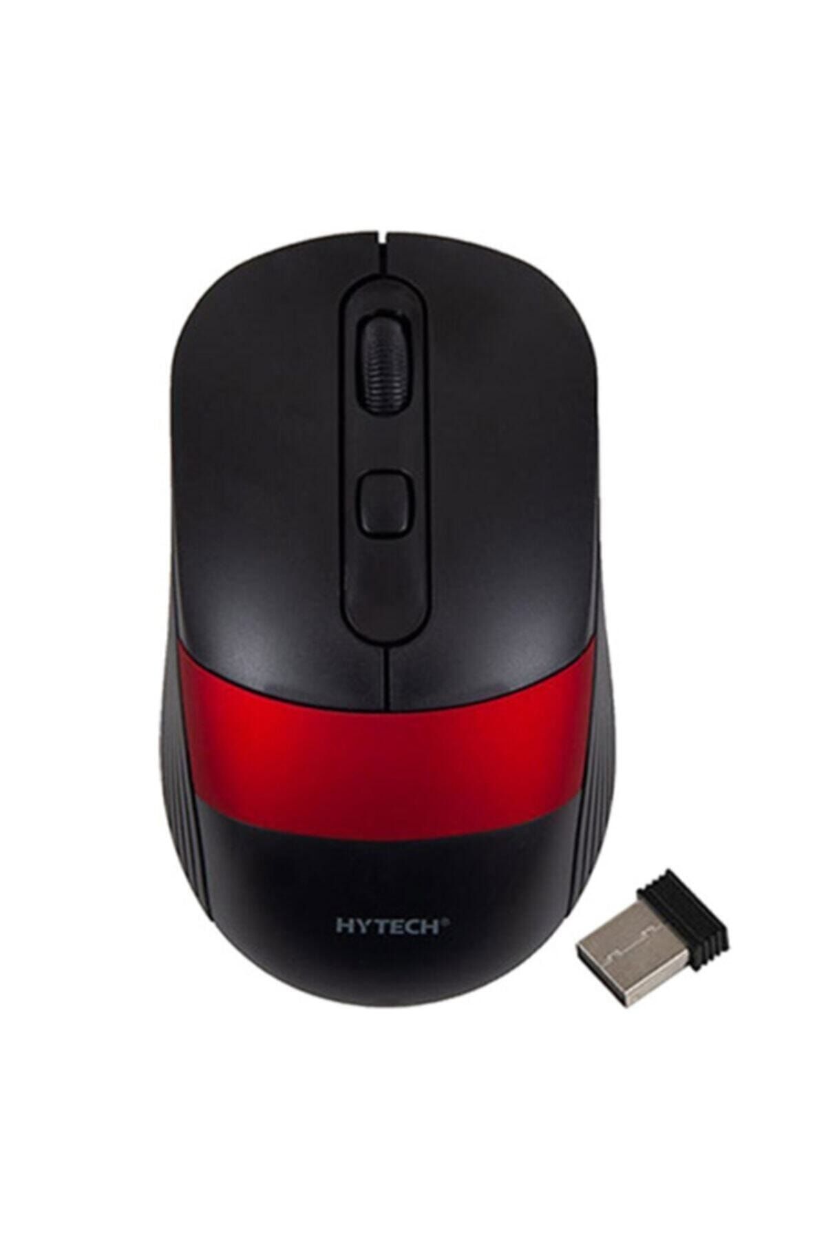 Hytech Hy-m96 2,4 Ghz Kablosuz Usb Nano Alıcılı Kırmızı/siyah Mouse