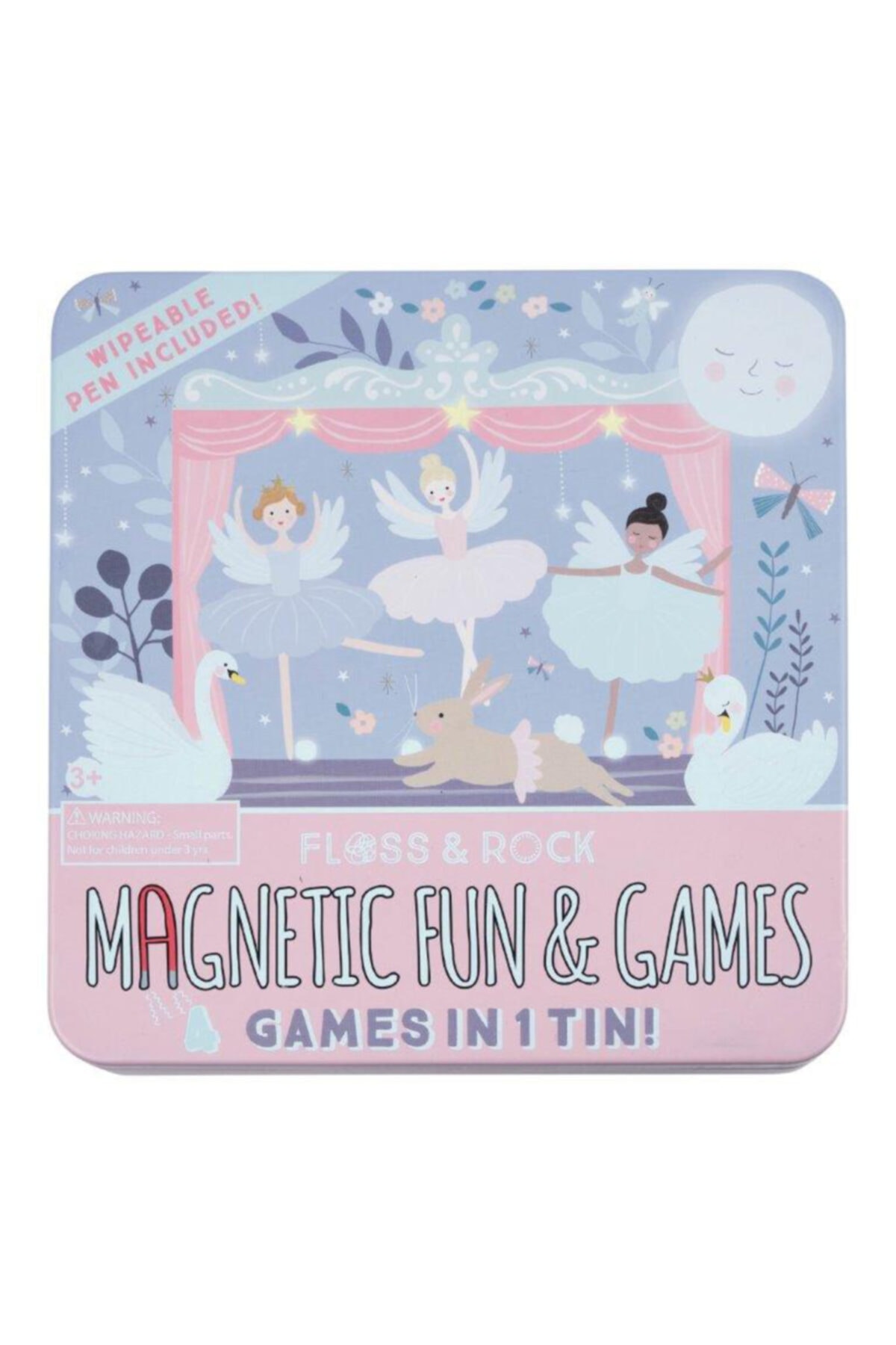 Floss & Rock Mıknatıslı Kutu Oyunları 4'ü Bir Arada