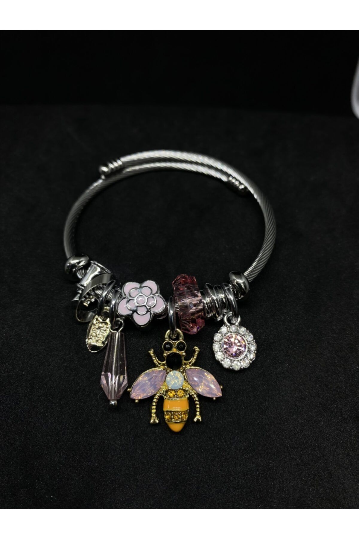 Favorim takı Çelik Gümüş Renkli Pandora
