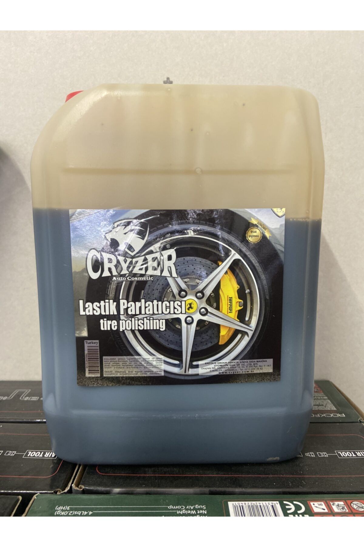 CRYZER Lastik Parlatıcı