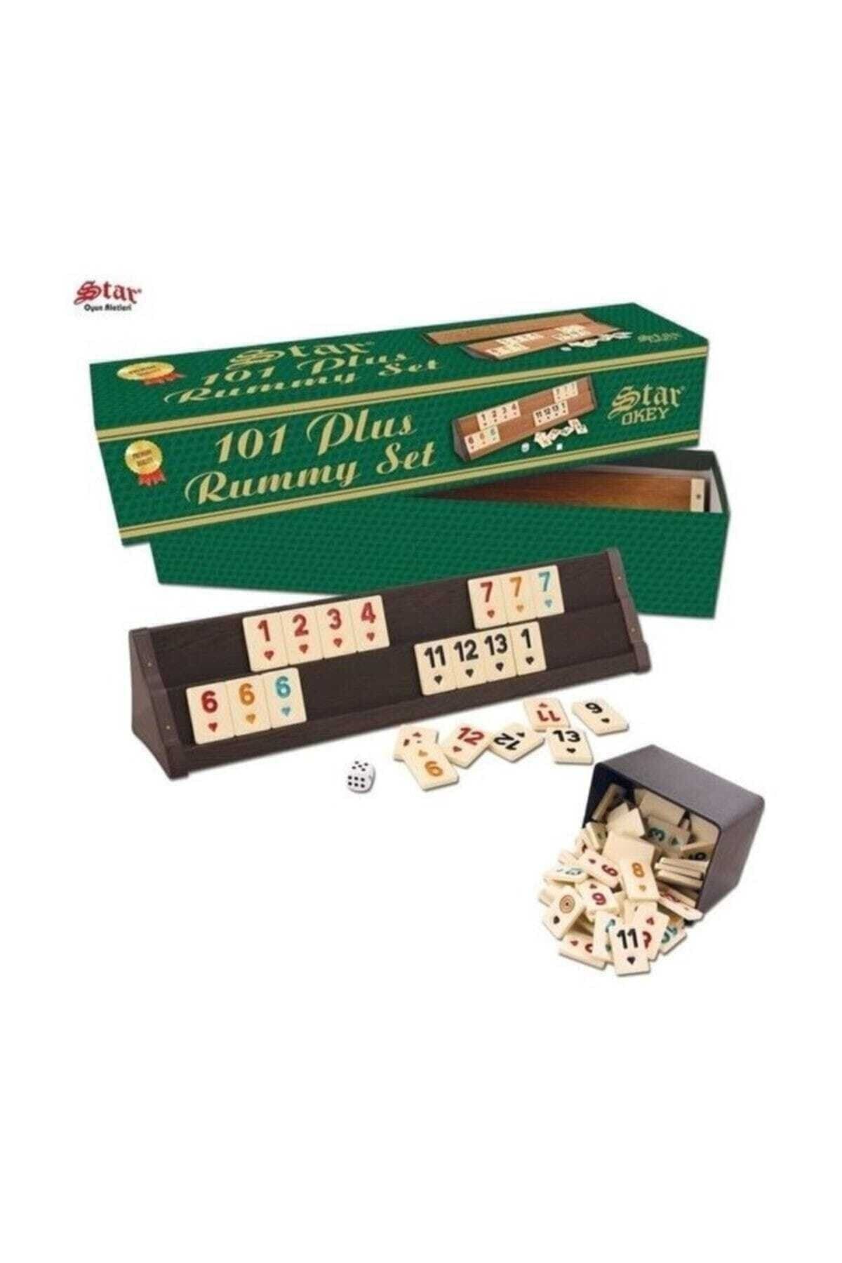 Star 101 Plus Plastik Okey Takımı