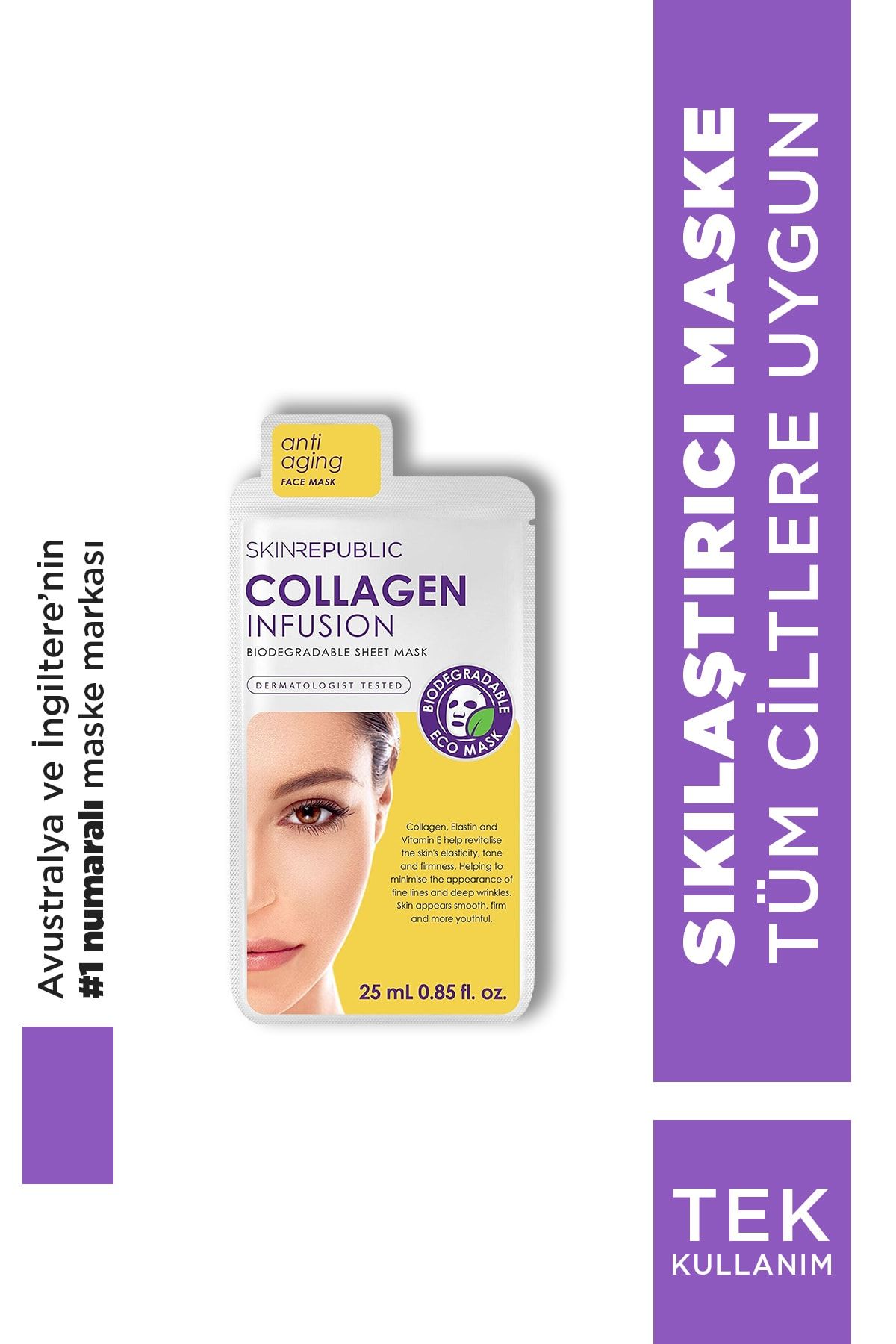 Skin Republic Collagen Infusion Mask Sheet 25ml
