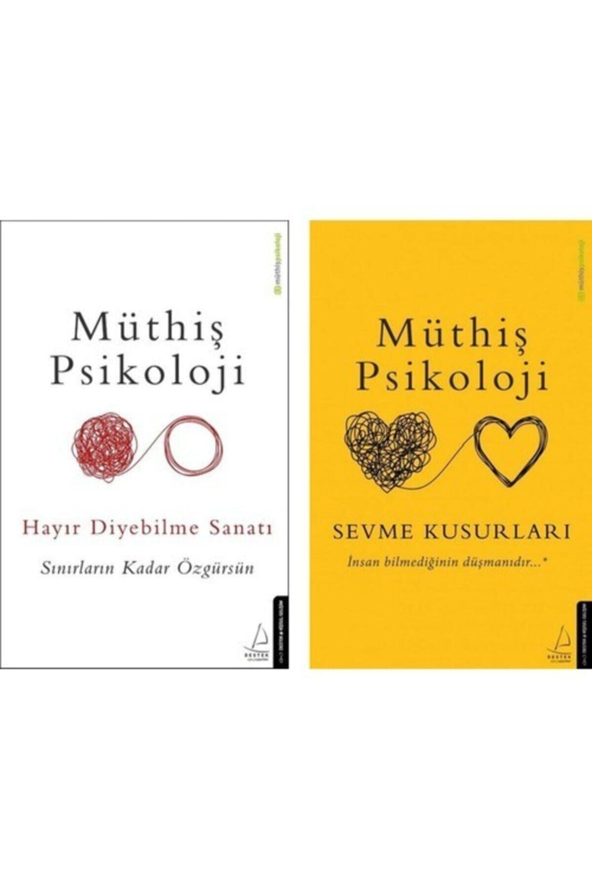 Destek Müthiş Psikoloji 2 Kitap Set (hayır Diyebilme Sanatı, Sevme Kusurları)