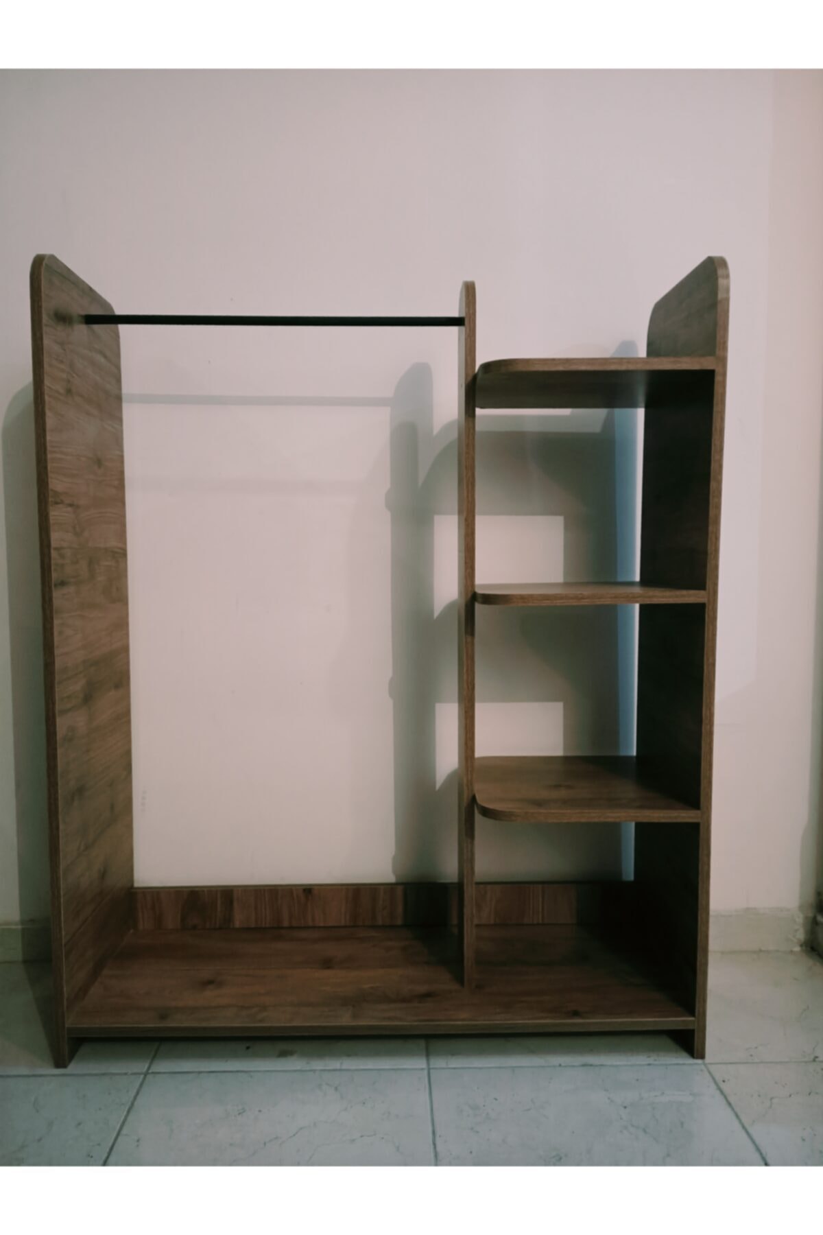 ASLANSTORE Tarz Portmanto Ayaklı Elbise Askısı Ve Konfeksiyon Askılık Elbise Dolabı