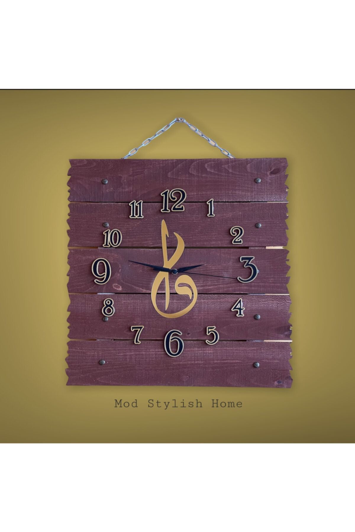 modstylish Dekoratif Duvar Saati