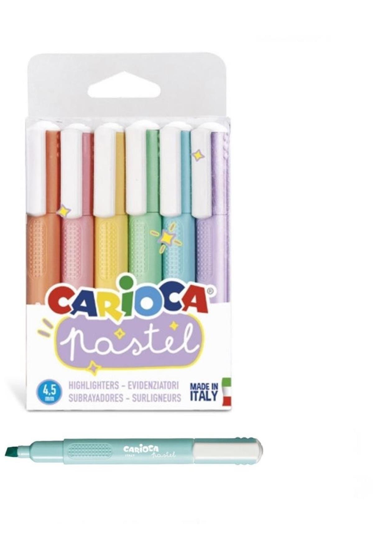 CARIOCA Pastel Boya Marker 6lı