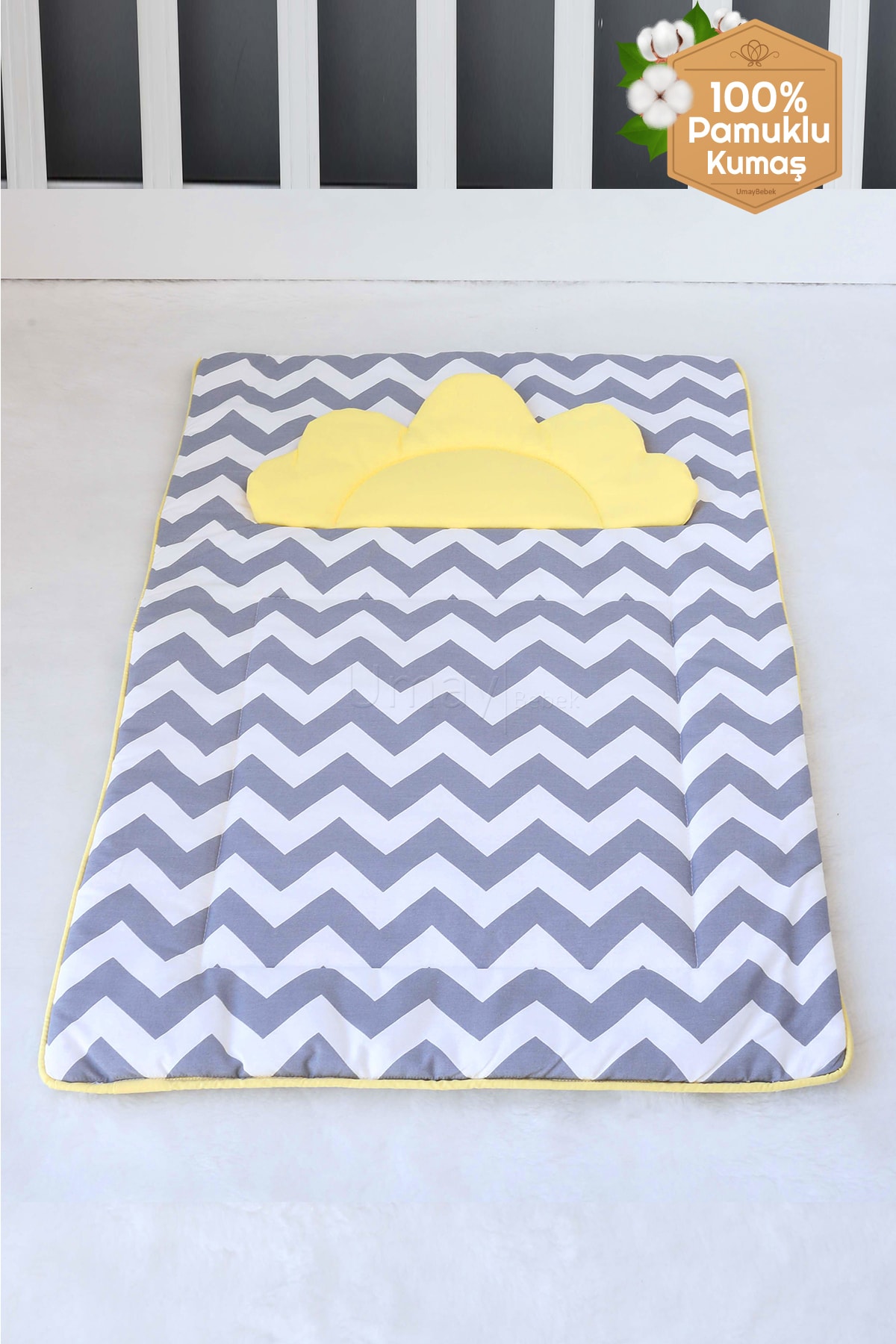 Umaybebek Alt Açma Minderi %100 Organik Pamuklu Kumaş