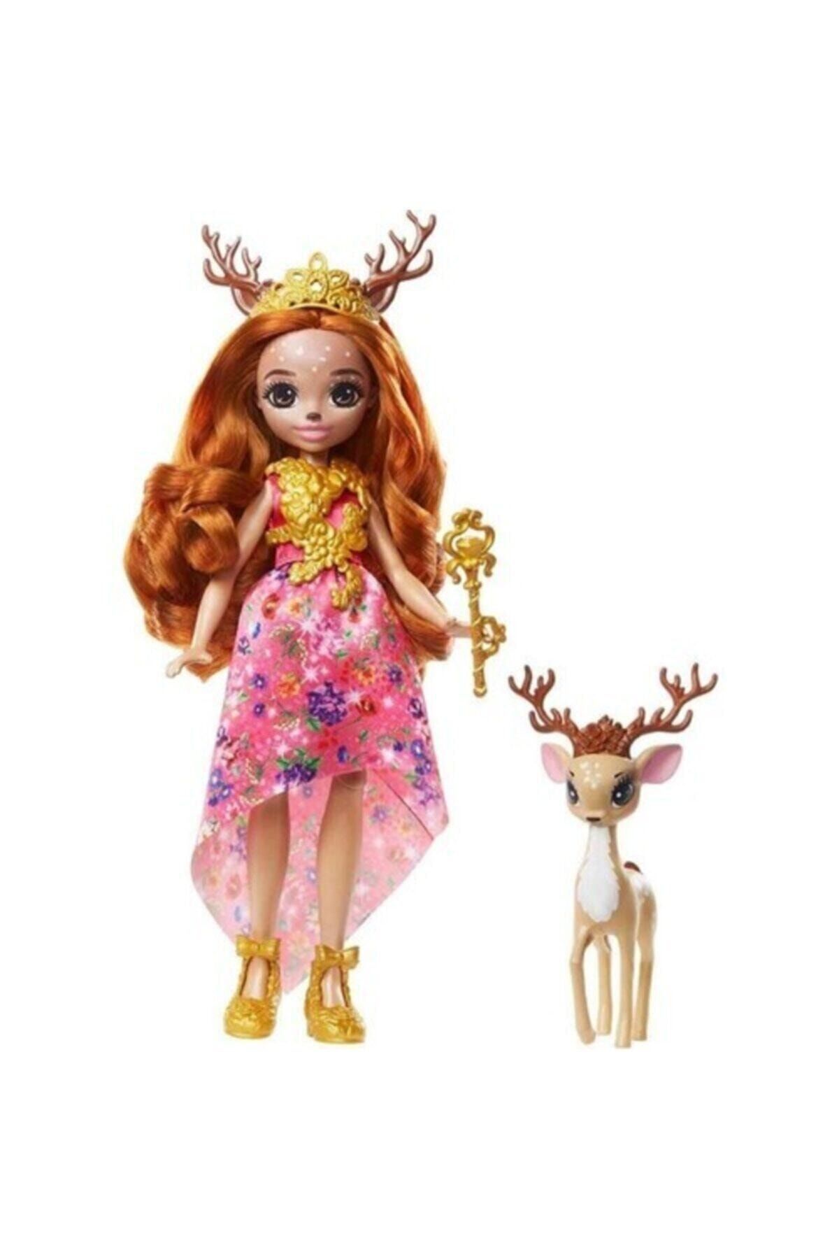 Enchantimals 2022 Yılbaşı Fırsatları - Görkemli Bebekleri Gyj11 Gyj12 Queen Daviana Ve Grassy - ™ Beyaz At®