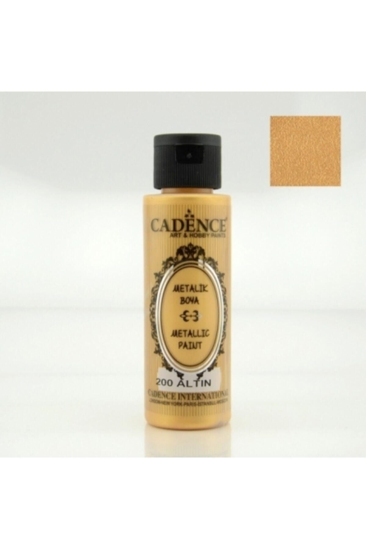 Cadence 200 Altın 70ml Metalik Boya
